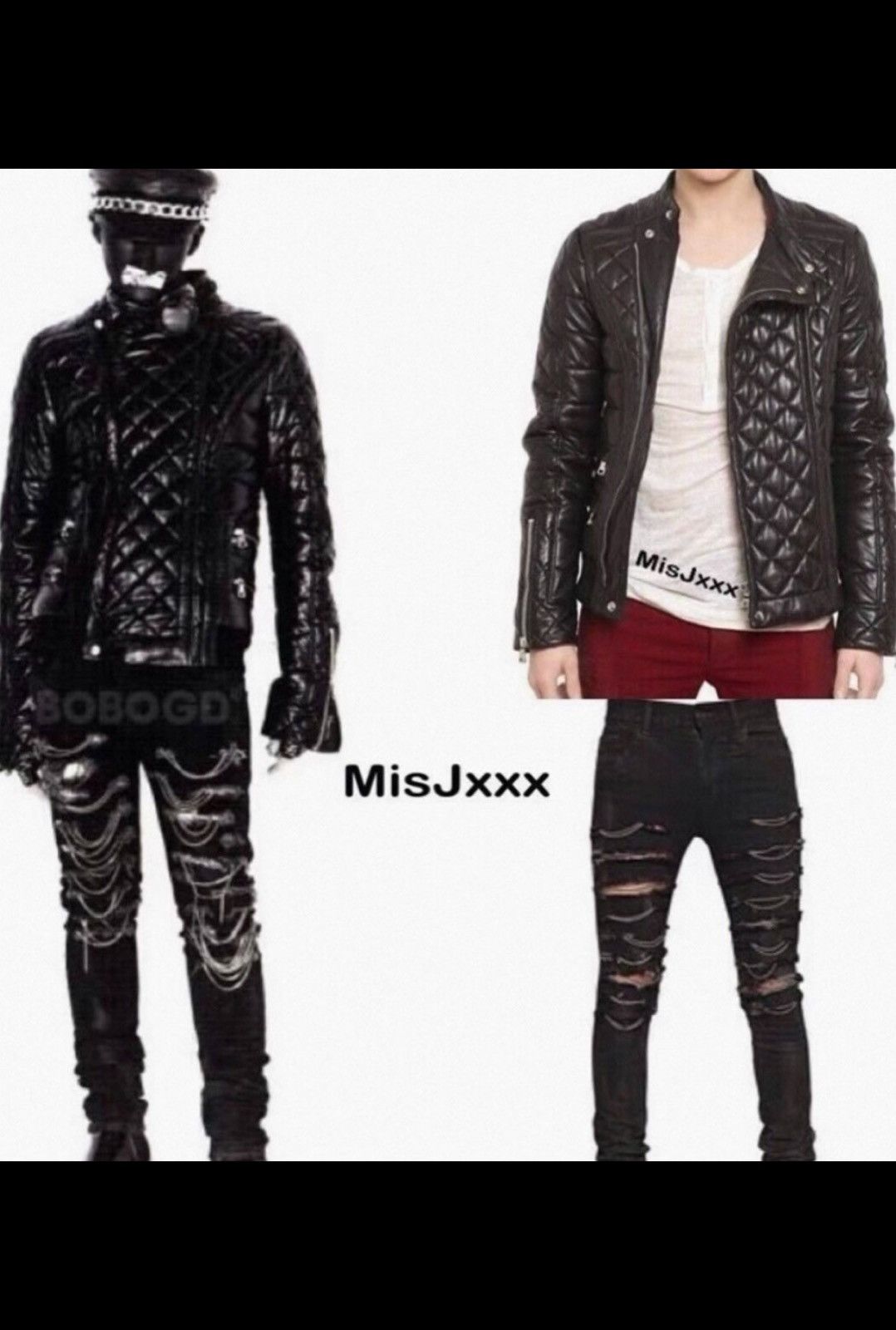 Balmain Balmain Quilted Leather Jacket – Classic Moto Outerwear Size US S / EU 44-46 / 1 - 8 Thumbnail