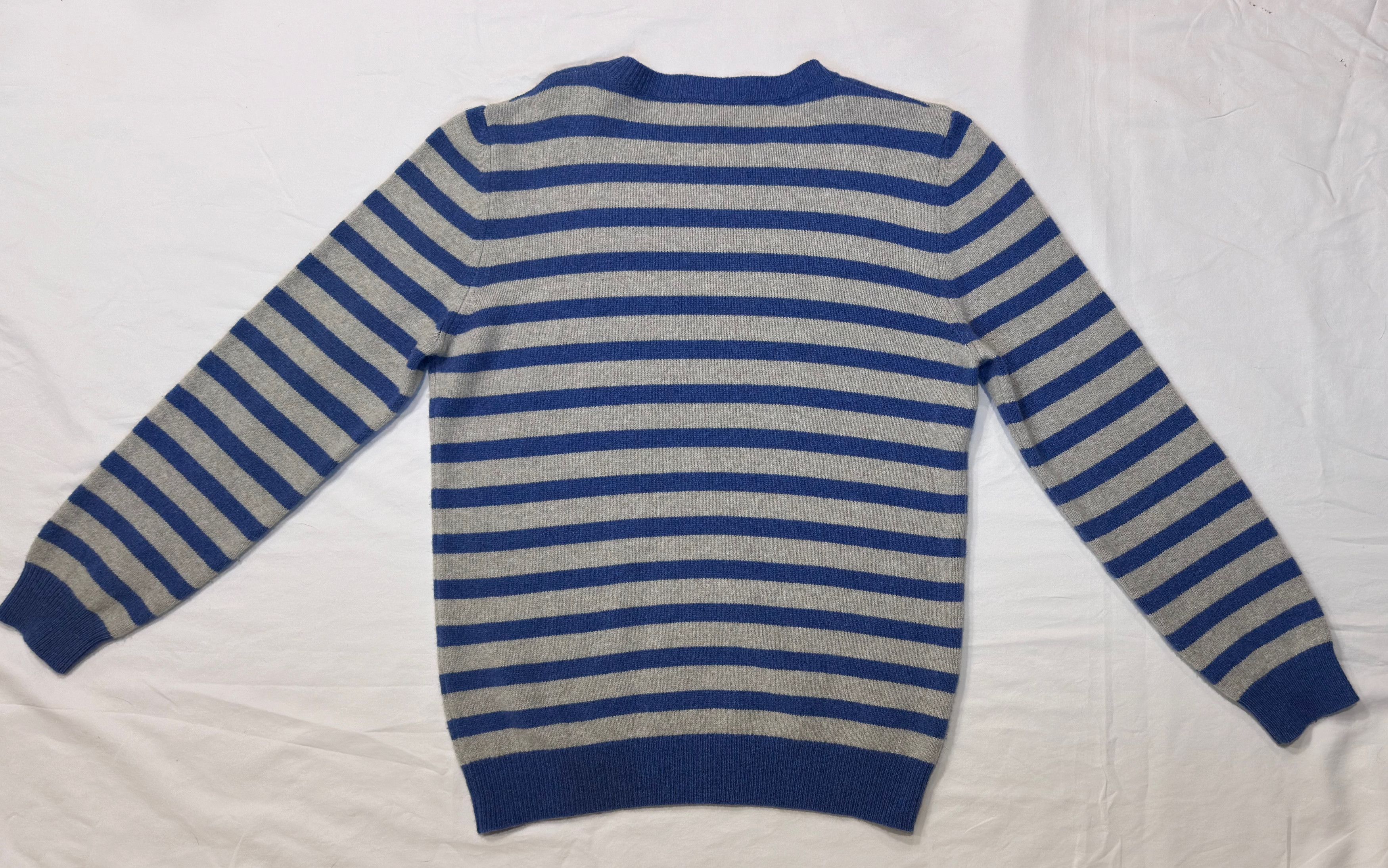 A.P.C. A.P.C. Striped Crew Sweater Size US L / EU 52-54 / 3 - 2 Thumbnail