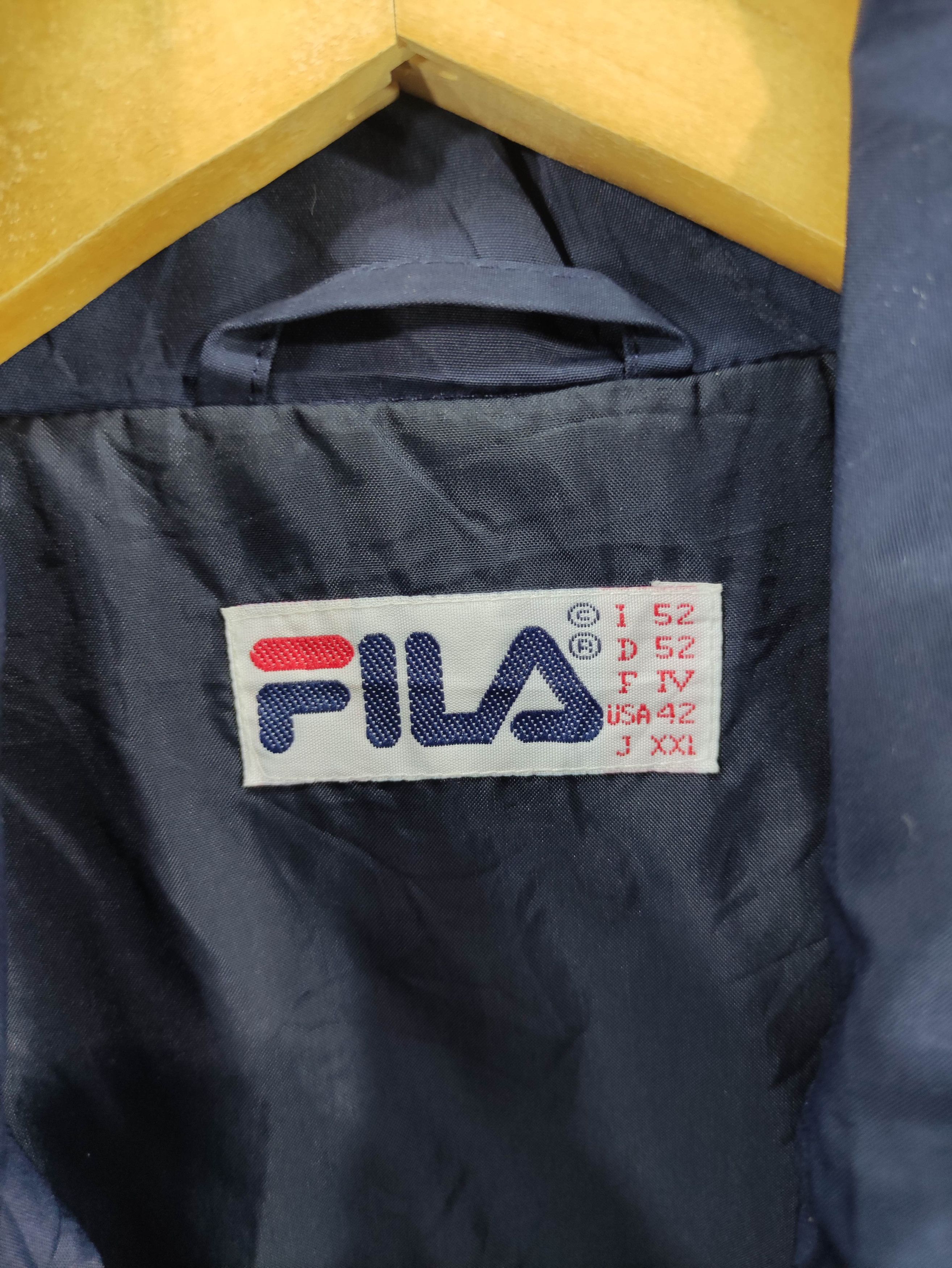 Fila Vintage Fila Jacket Zipper With Hoodie Size US XXL / EU 58 / 5 - 5 Thumbnail