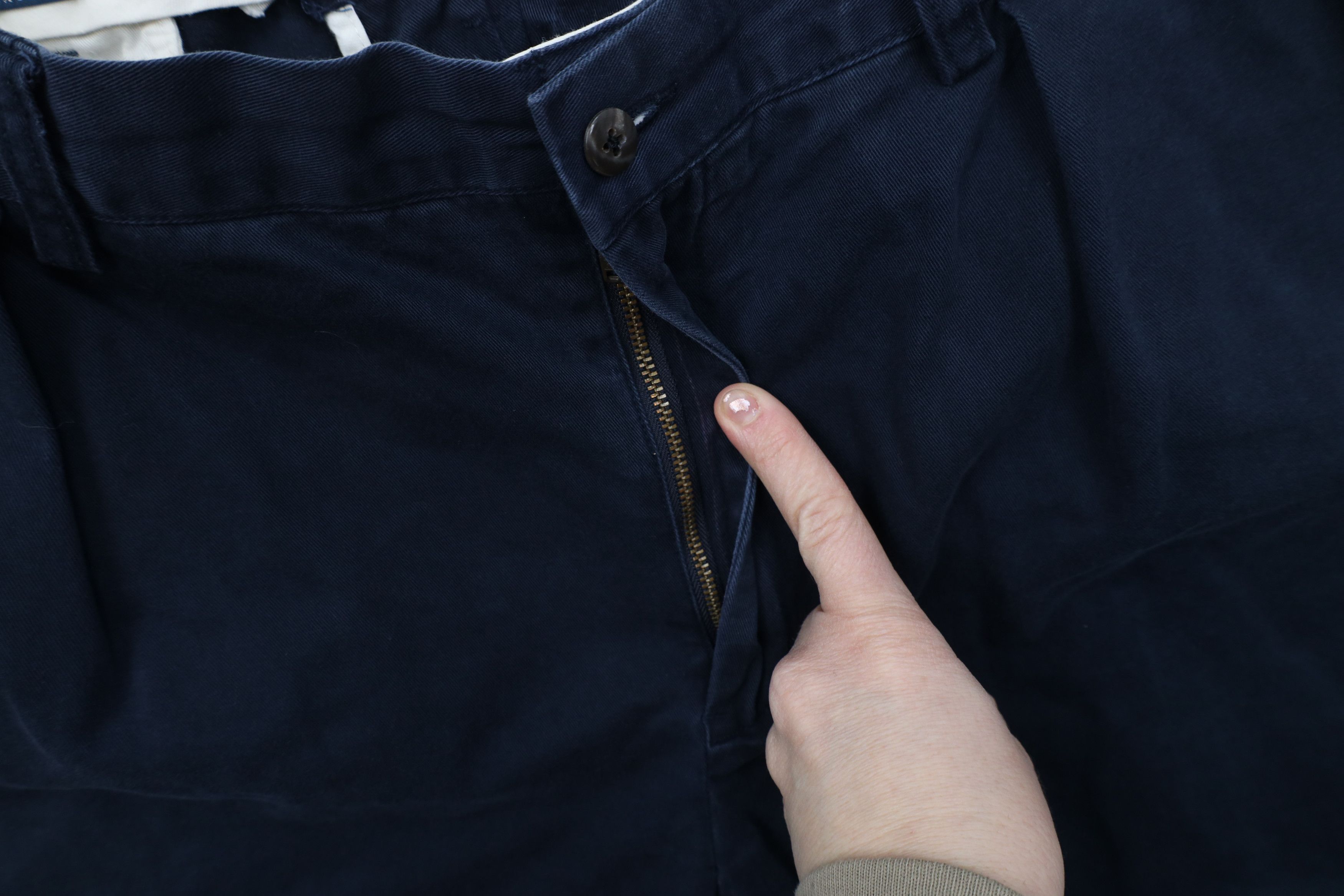 Ralph Lauren Vintage 90s Ralph Lauren Ethan Heavy Wide Leg Chino Pants Size US 38 / EU 54 - 6 Thumbnail