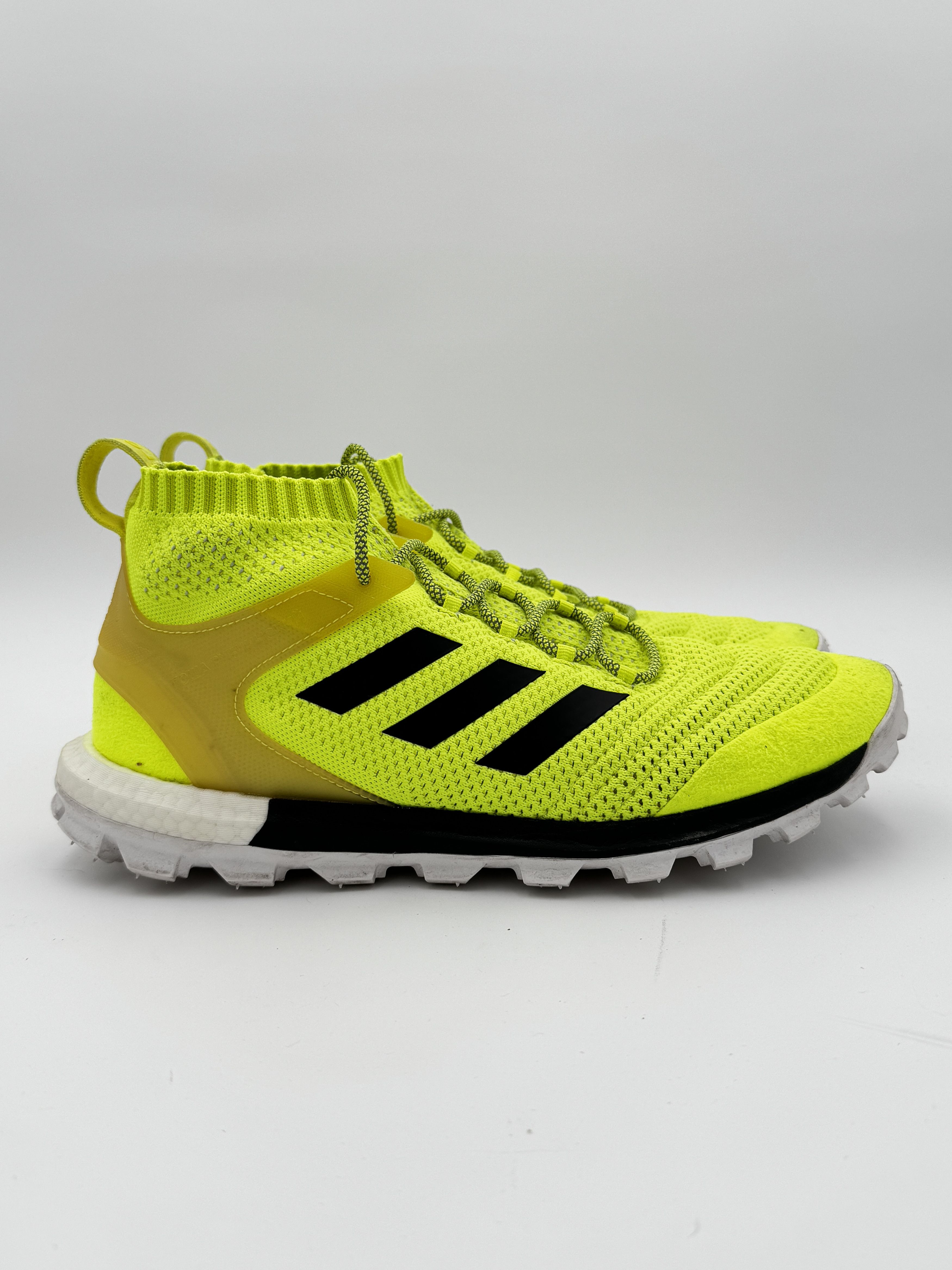 Adidas × Gosha Rubchinskiy adidas Gosha Copa Mid Primeknit Solar Neon Yellow Size US 11 / EU 44 - 2 Thumbnail