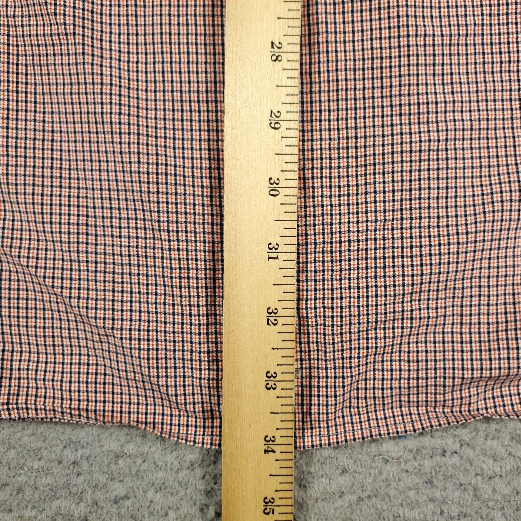 Ralph Lauren Ralph Lauren Button-Up Shirt Mens 2XL Orange Plaid Long Sleeve Casual Preppy Size US XXL / EU 58 / 5 - 5 Thumbnail