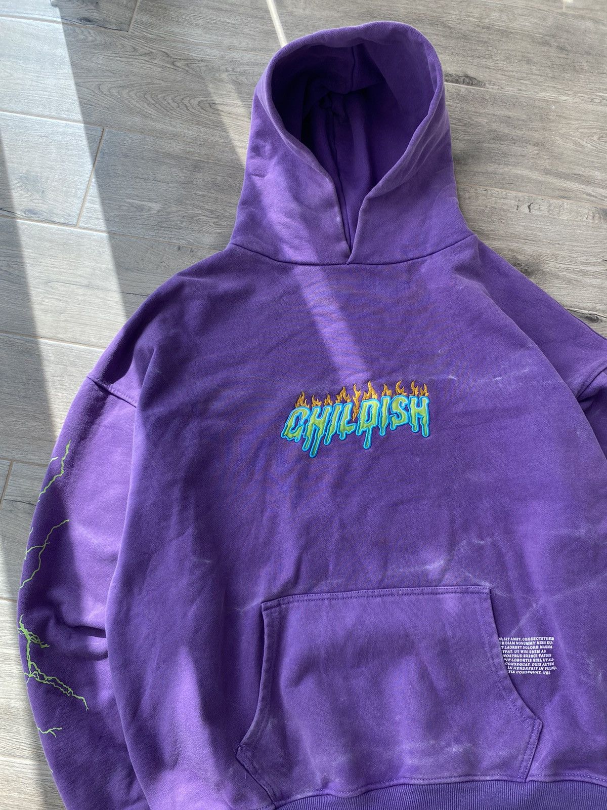 Vintage Childish vintage Distressed Hoodie Size US L / EU 52-54 / 3 - 6 Thumbnail
