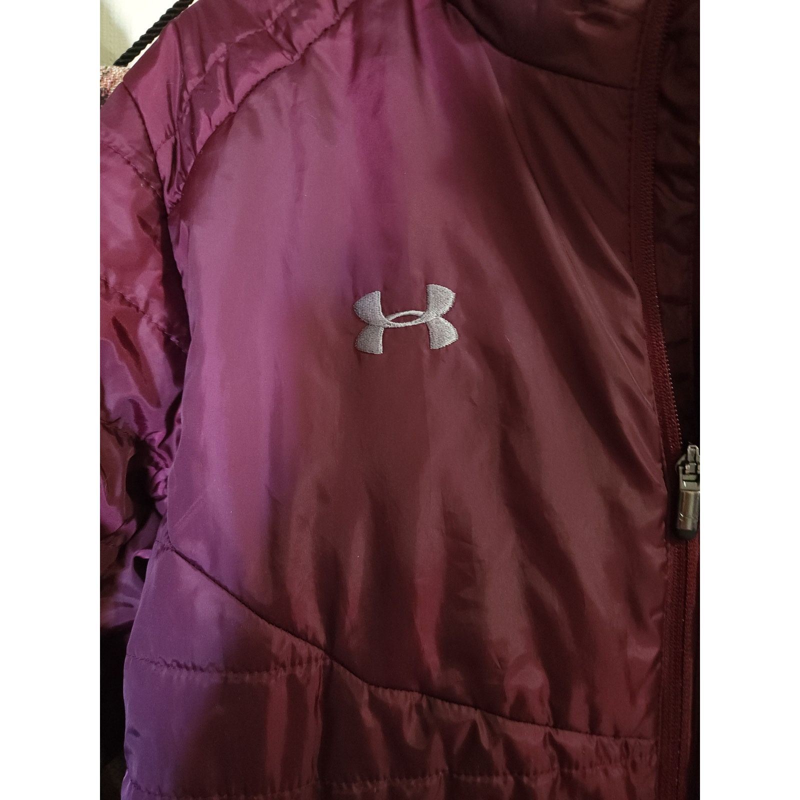 Under Armour Under Armour lightweight Burgandy MT Grizzlies Jacket MD/M Size M / US 6-8 / IT 42-44 - 4 Thumbnail