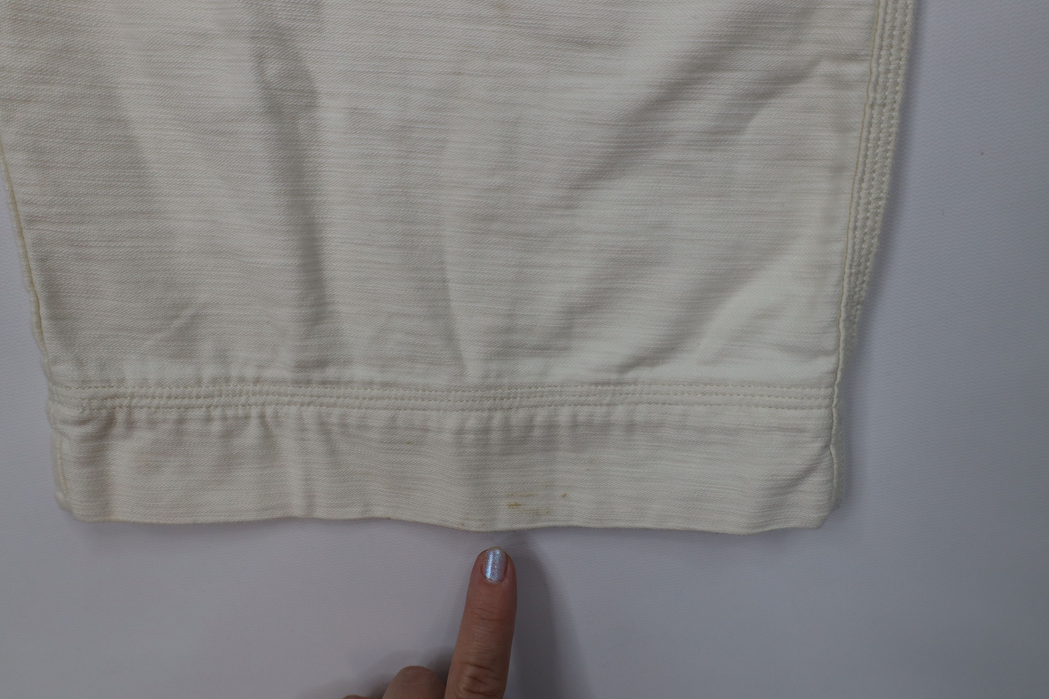 Patagonia Patagonia Flared Wide Leg Slub Woven Pants Cream Cotton Size 32" / US 10 / IT 46 - 5 Thumbnail