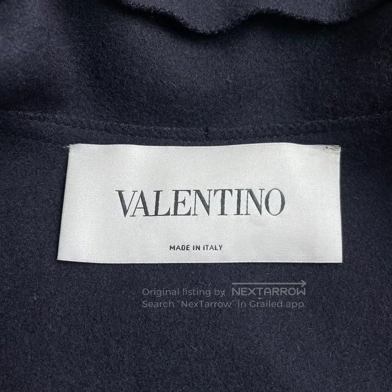 Valentino Valentino Navy pure wool coat Size S / US 4 / IT 40 - 5 Thumbnail