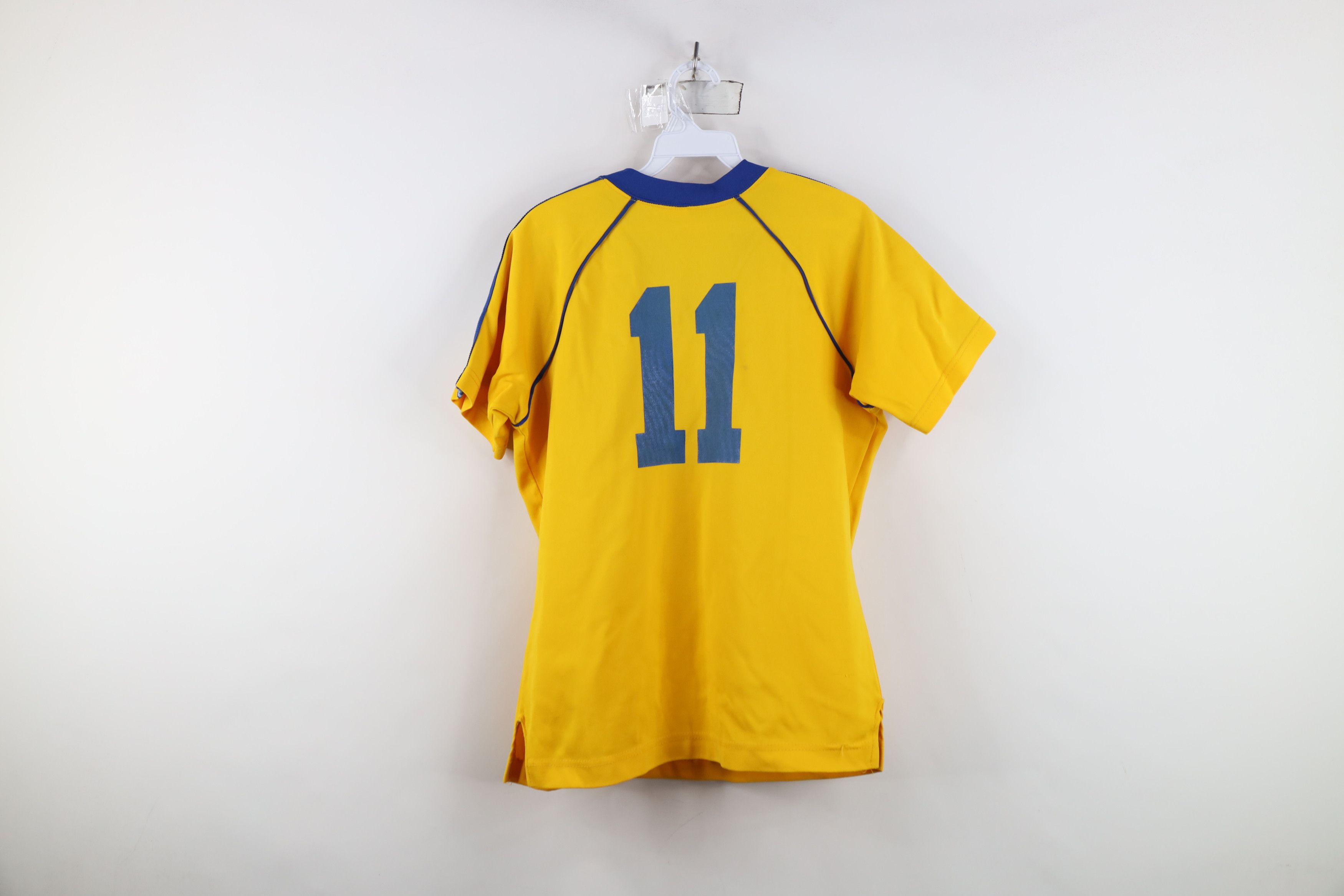 Champion Vintage 70s Champion V-Neck Durene Jersey T-Shirt Yellow USA Size XL / US 12-14 / IT 48-50 - 14 Thumbnail