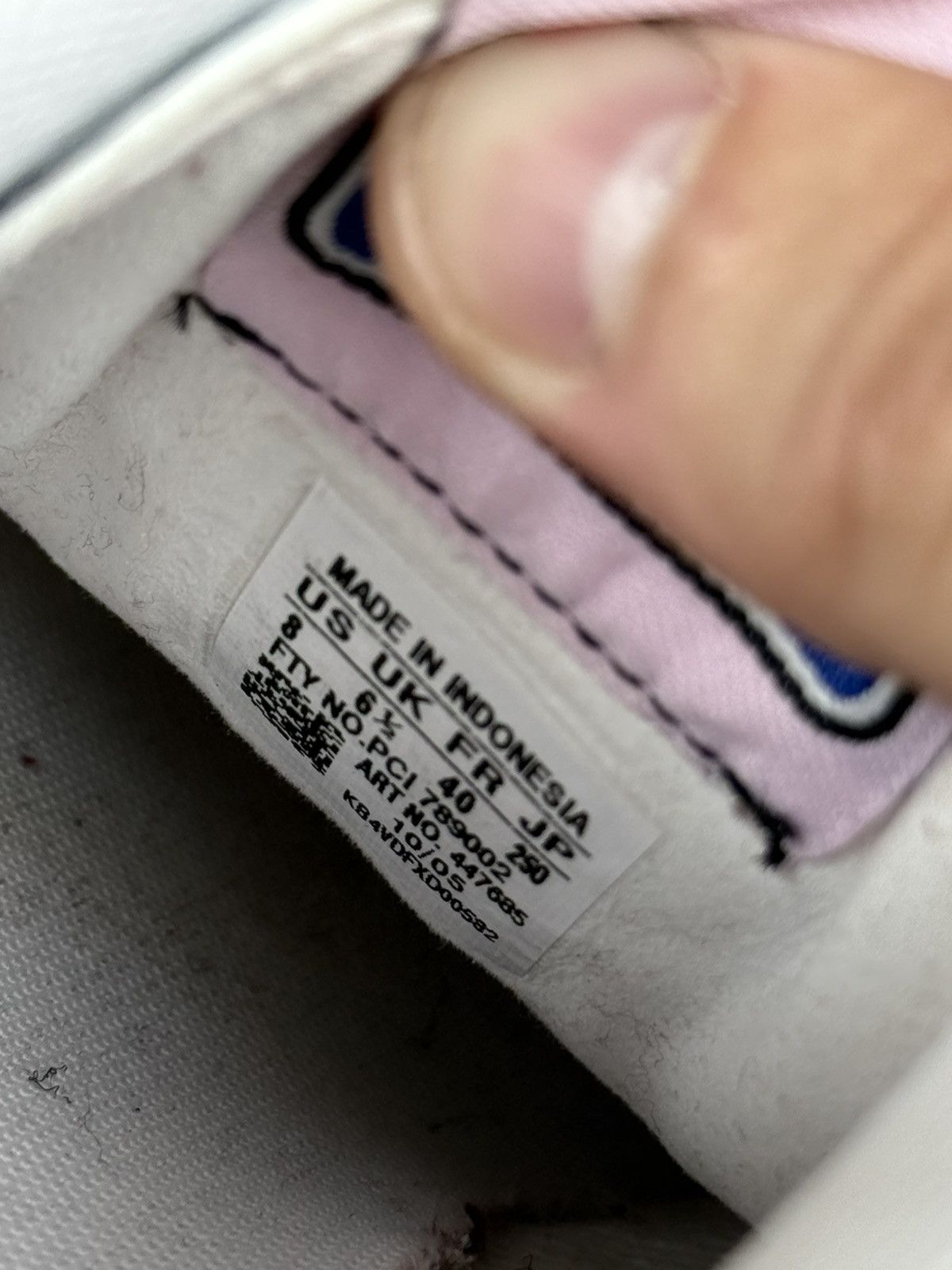 Adidas Adidas Goodyear Vintage Leather Y2K White /Pink Shoes Size US 8 / IT 38 - 14 Thumbnail