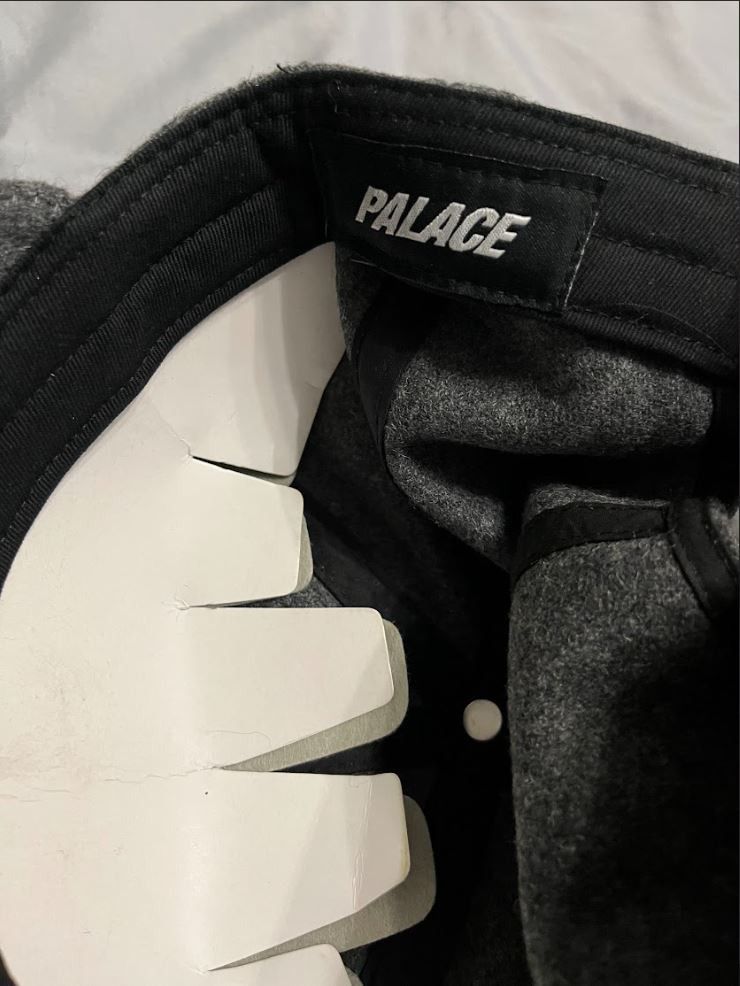 Palace Palace Grey Wool 6-Panel Cap Size ONE SIZE - 5 Thumbnail