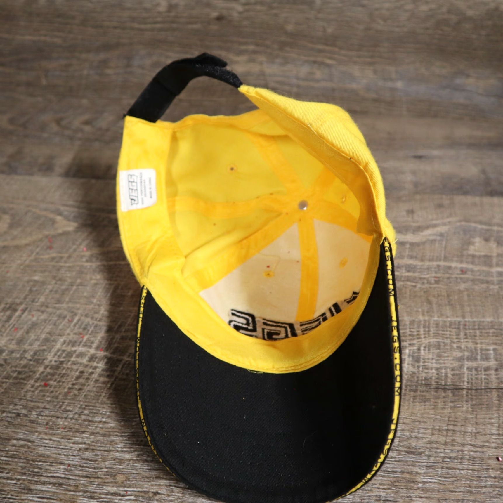 Vintage JEGS High Performance Hat Promo Cap Jegs.com Adjustable Yellow Black Baseball Cap Unisex Adults Mens Women s? Size ONE SIZE - 6 Thumbnail