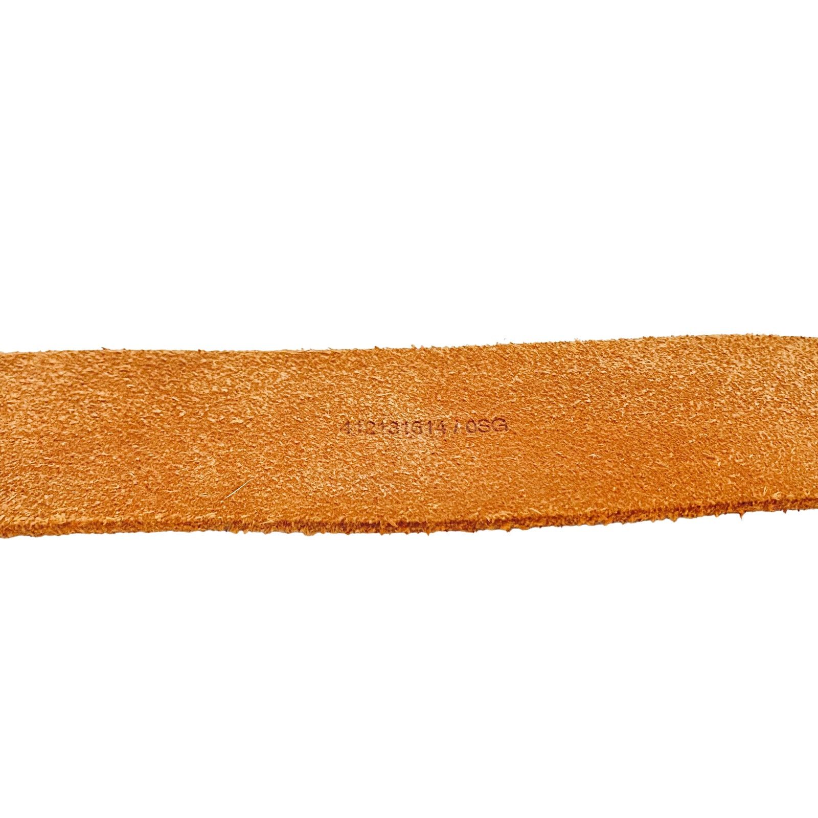 Ralph Lauren Ralph Lauren Tan Leather Belt with Brass Buckle Size 34 Size 34 - 9 Thumbnail