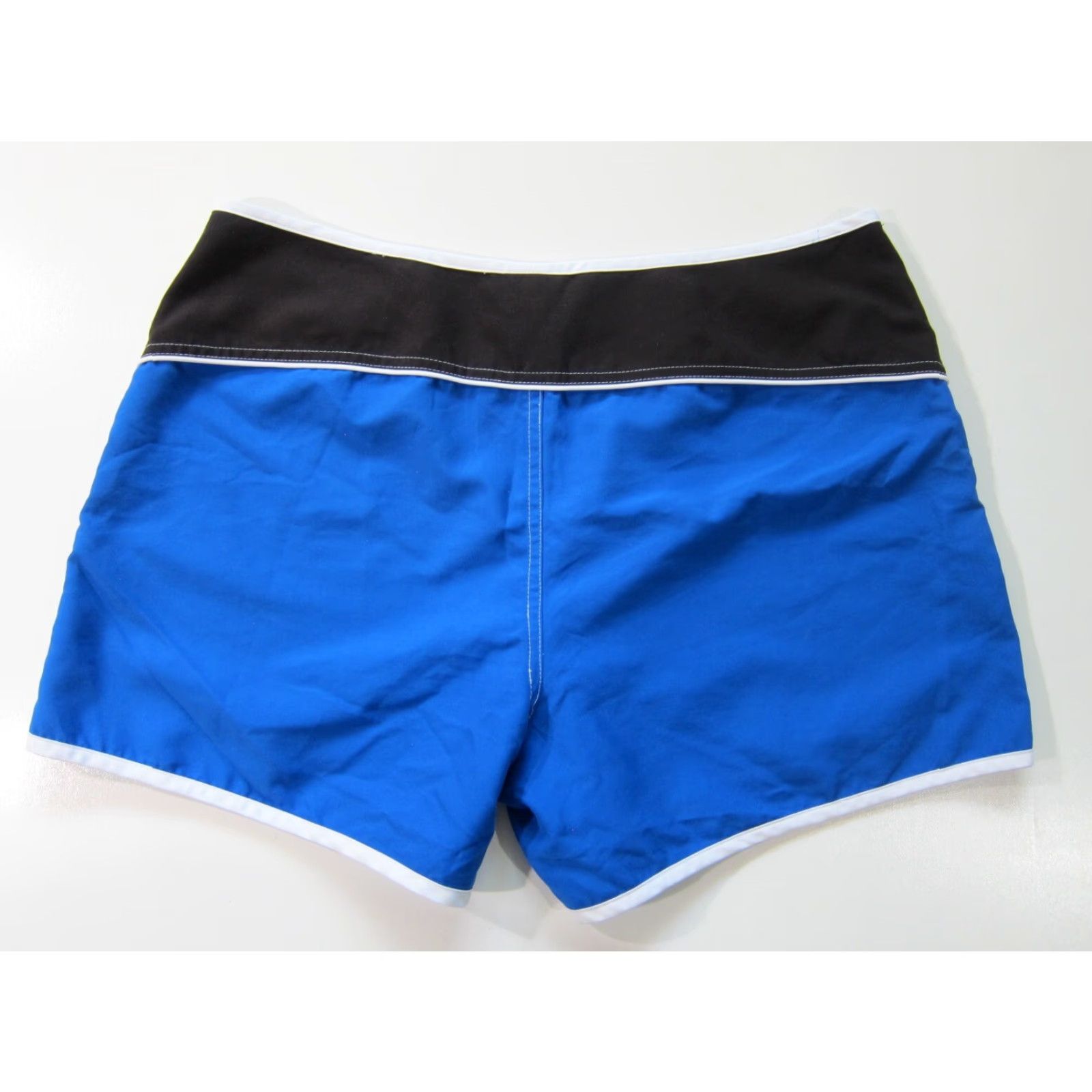 Speedo Vintage Speedo Board Shorts Women 12 Blue Black Swim Beach Surf Casual 34" waist 11.5" rise 45" hip 4" inseam Womens Size 34" / US 12 / IT 48 - 5 Thumbnail