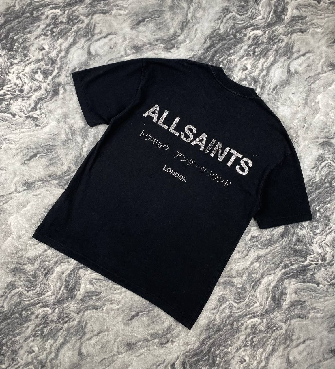 Allsaints AllSaints Underground SS Crew Big Logo T Shirt Men Size S Size US S / EU 44-46 / 1 - 1 Thumbnail