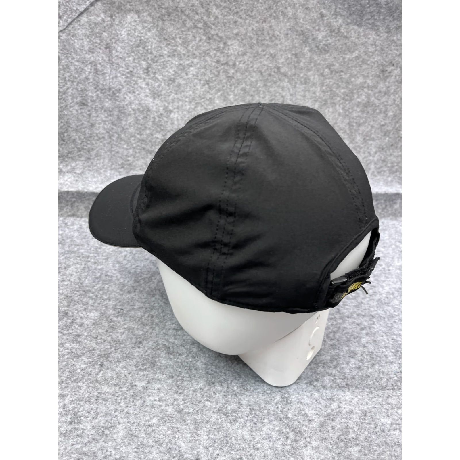 Vintage Batman Run Hat Cap One Size Adult Black Yellow Polyester Spandex Adjustable Lightweight Baseball Cap Size ONE SIZE - 5 Thumbnail