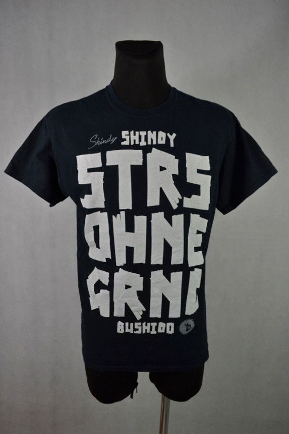 Band Tees 2013 Shindy x Bushido Stress Ohne Grund Rap Tee t-shirt M Size US M / EU 48-50 / 2 - 1 Thumbnail