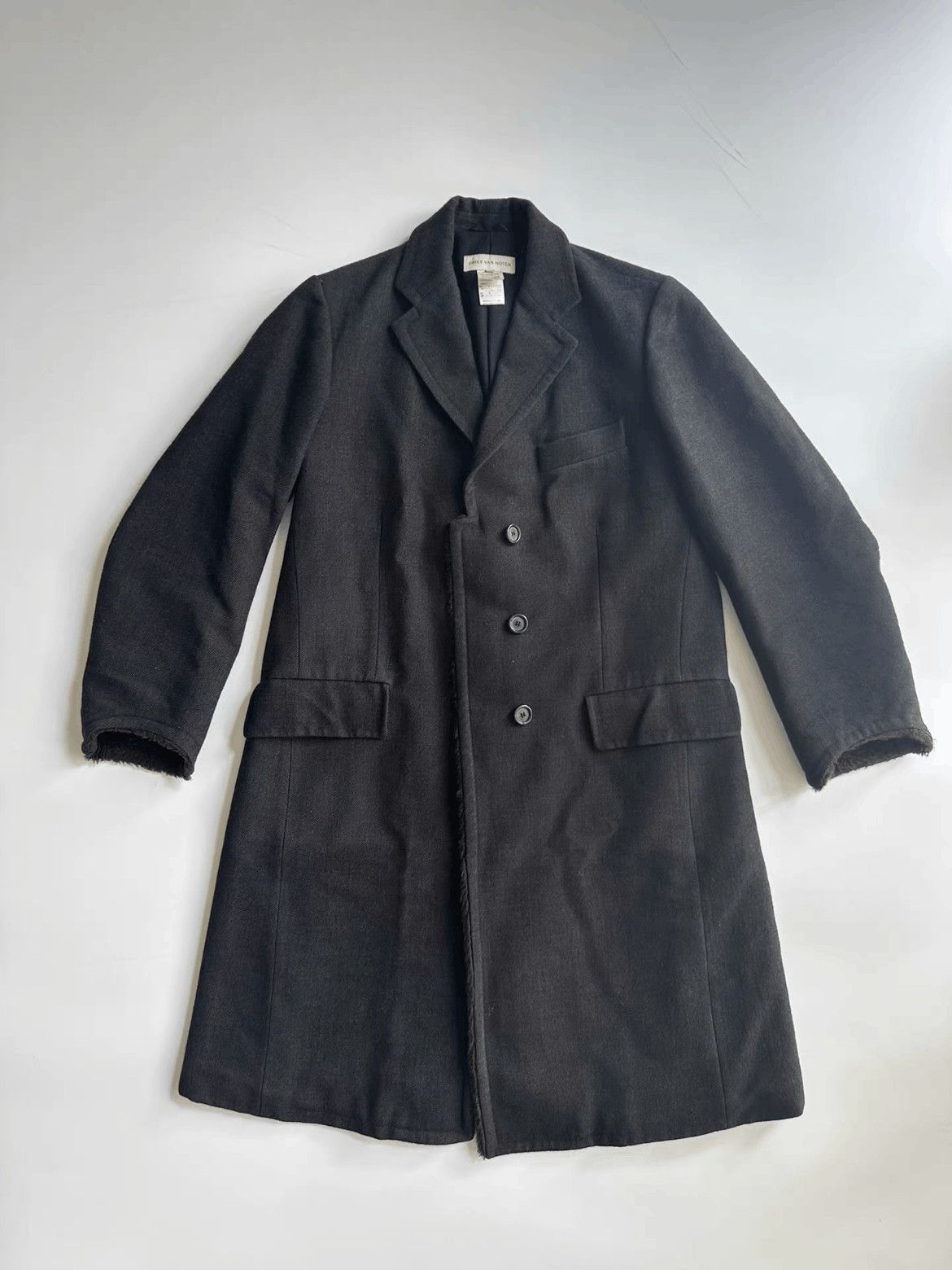 Dries Van Noten Sz 36 Dries Van Noten 90S Front Fur Caot-2508 Size US S / EU 44-46 / 1 - 2 Thumbnail