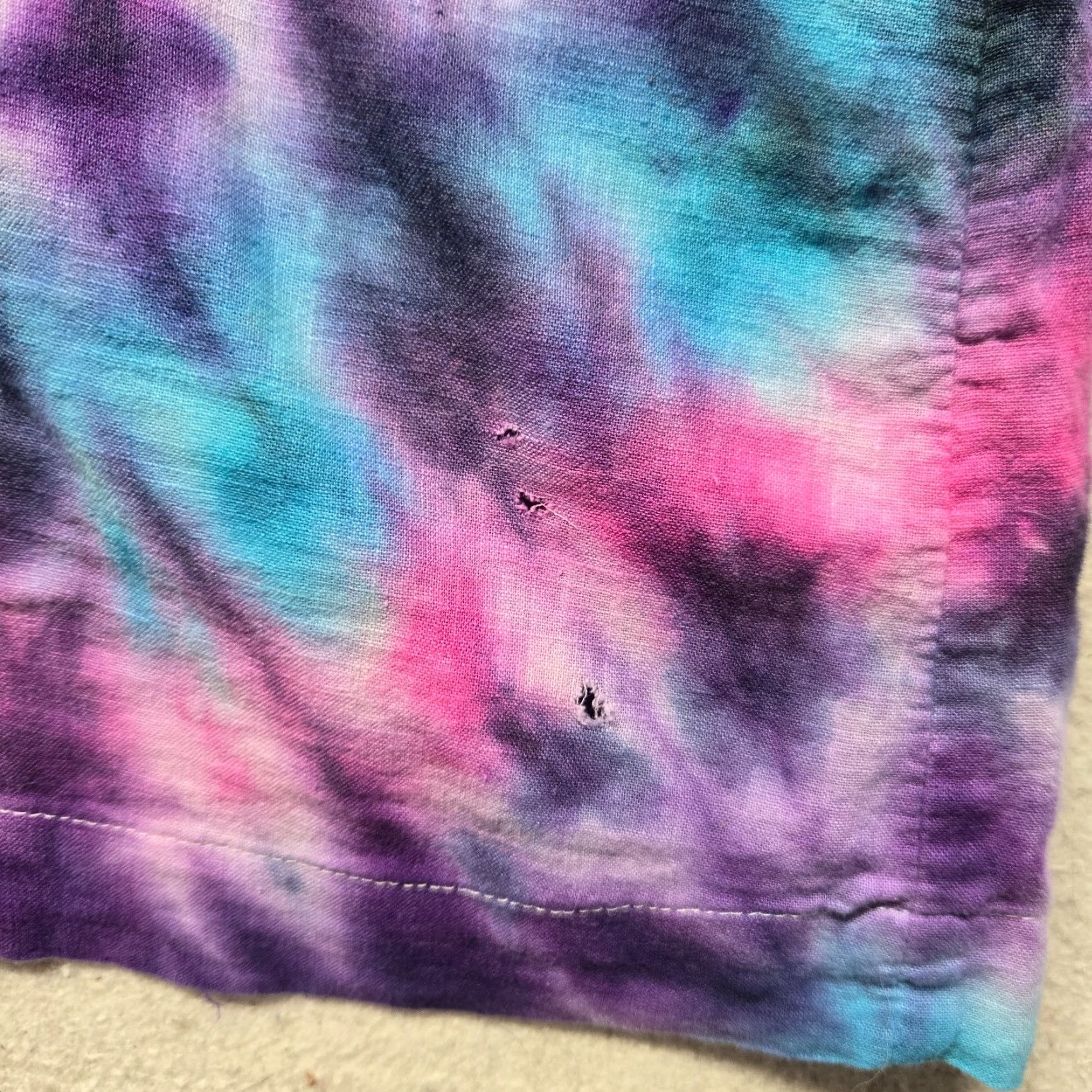 Old Navy Old Navy Tie Dye Shirt Dress Crew Neck Sleeveless M Multicolor Casual Women's Size M / US 6-8 / IT 42-44 - 4 Thumbnail