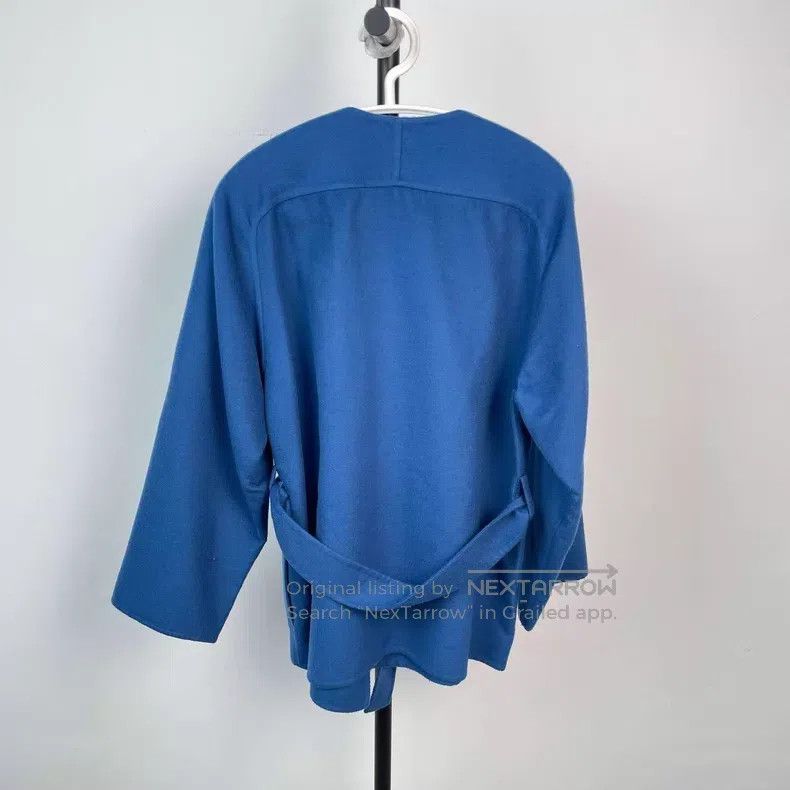 Hermes Hermes Blue Cashmere Jacket Size XS / US 0-2 / IT 36-38 - 6 Thumbnail