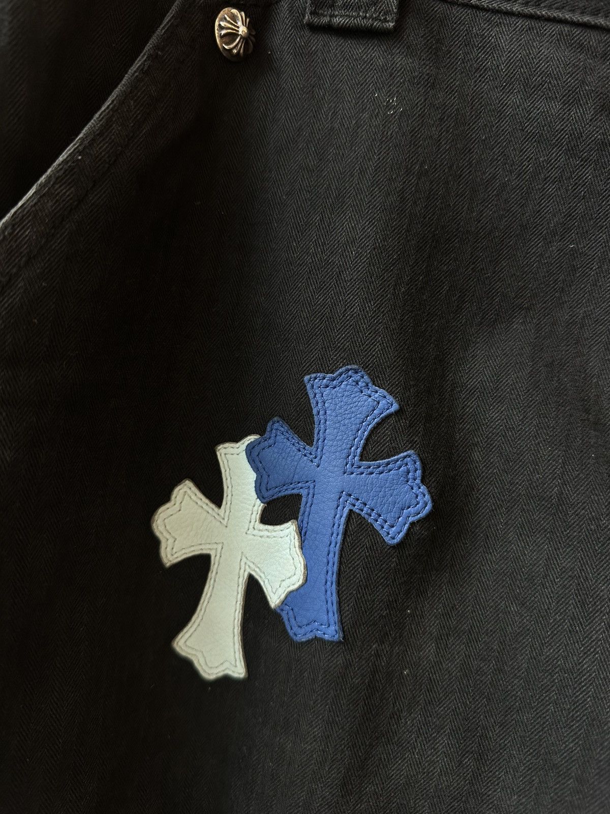 Chrome Hearts CHROME HEARTS CROSS PATCHED CARPENTERS Size US 34 / EU 50 - 4 Thumbnail