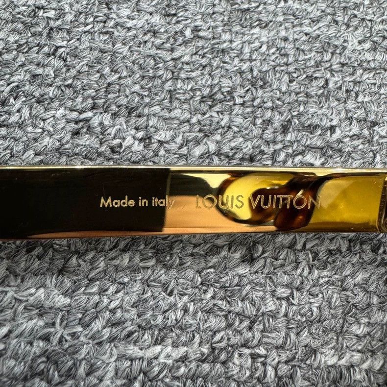 Louis Vuitton Louis Vuitton Leopard Pattern Sunglasses-2507 Size ONE SIZE - 4 Thumbnail