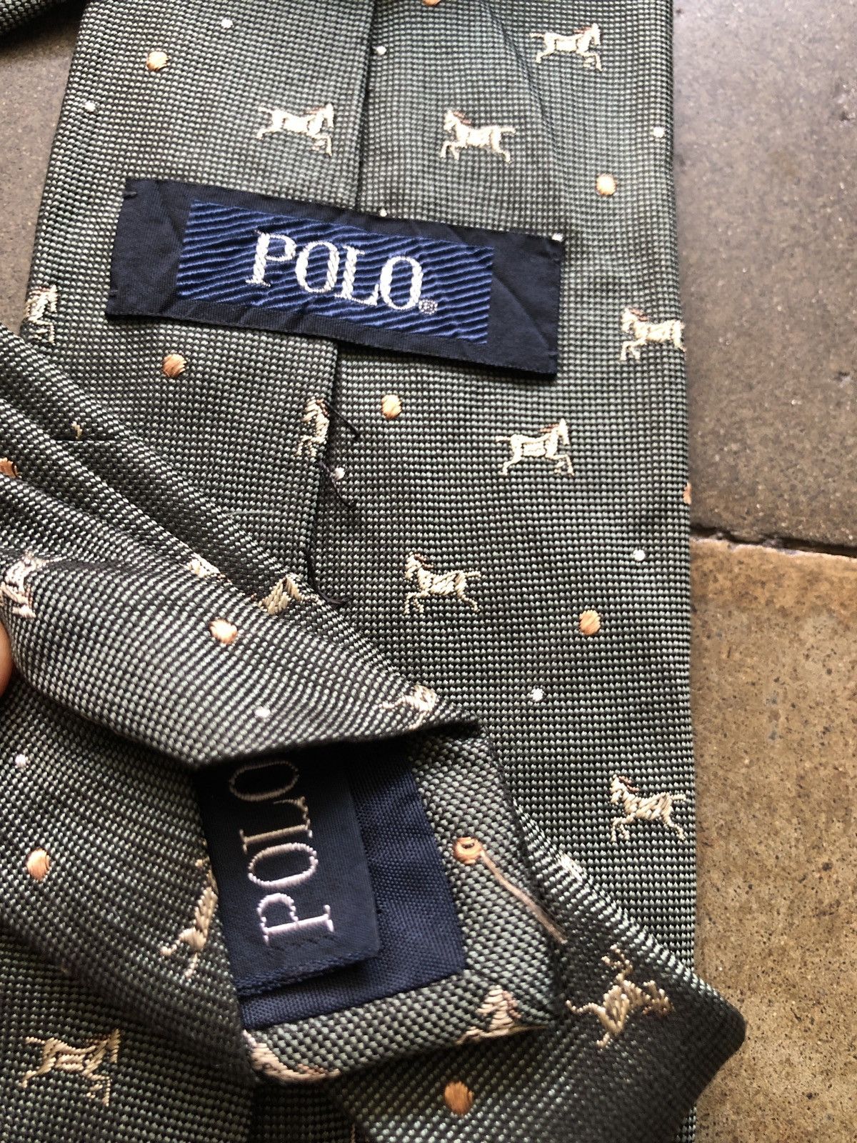 Aquascutum × Fendi × Y's for Men BUNDLE 4pcs TIE , YS FOR MEN , FENDI , POLO , AQUASCUTUM Size ONE SIZE - 19 Thumbnail
