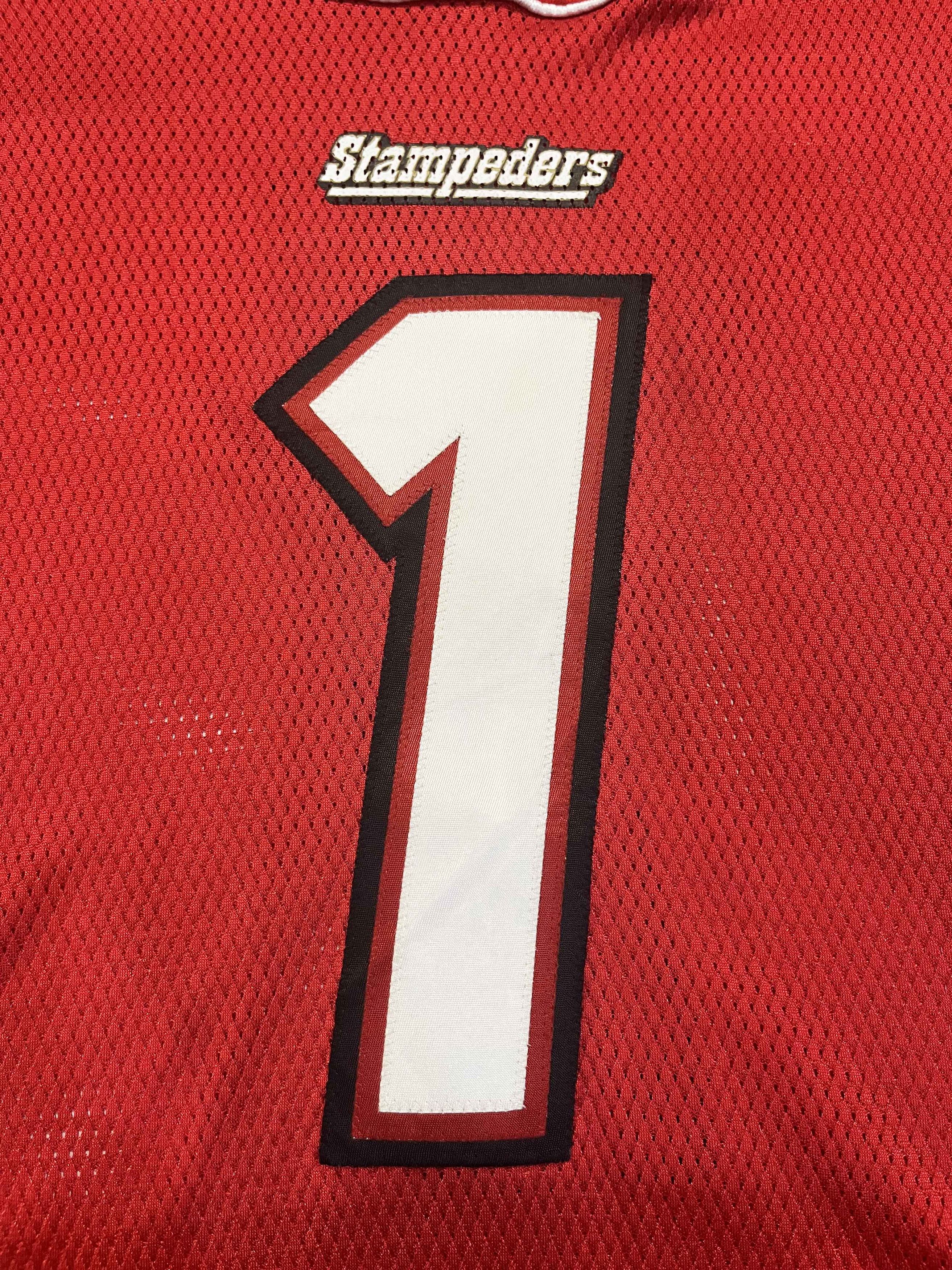 Reebok Reebok CFL Calgary Stampeders BURRIS #1 Football Jersey Size US S / EU 44-46 / 1 - 2 Thumbnail