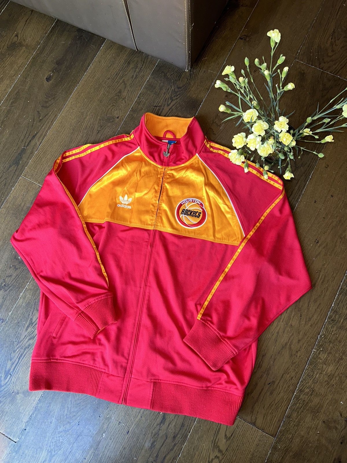 Adidas NBA Streetwear Adidas Houston rockets champions track top Grailed