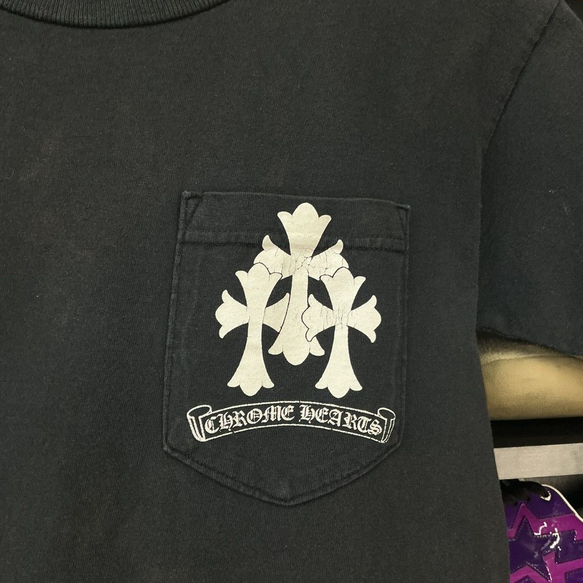 Chrome Hearts Chrome Hearts Spine Cross Tee Size US S / EU 44-46 / 1 - 4 Thumbnail