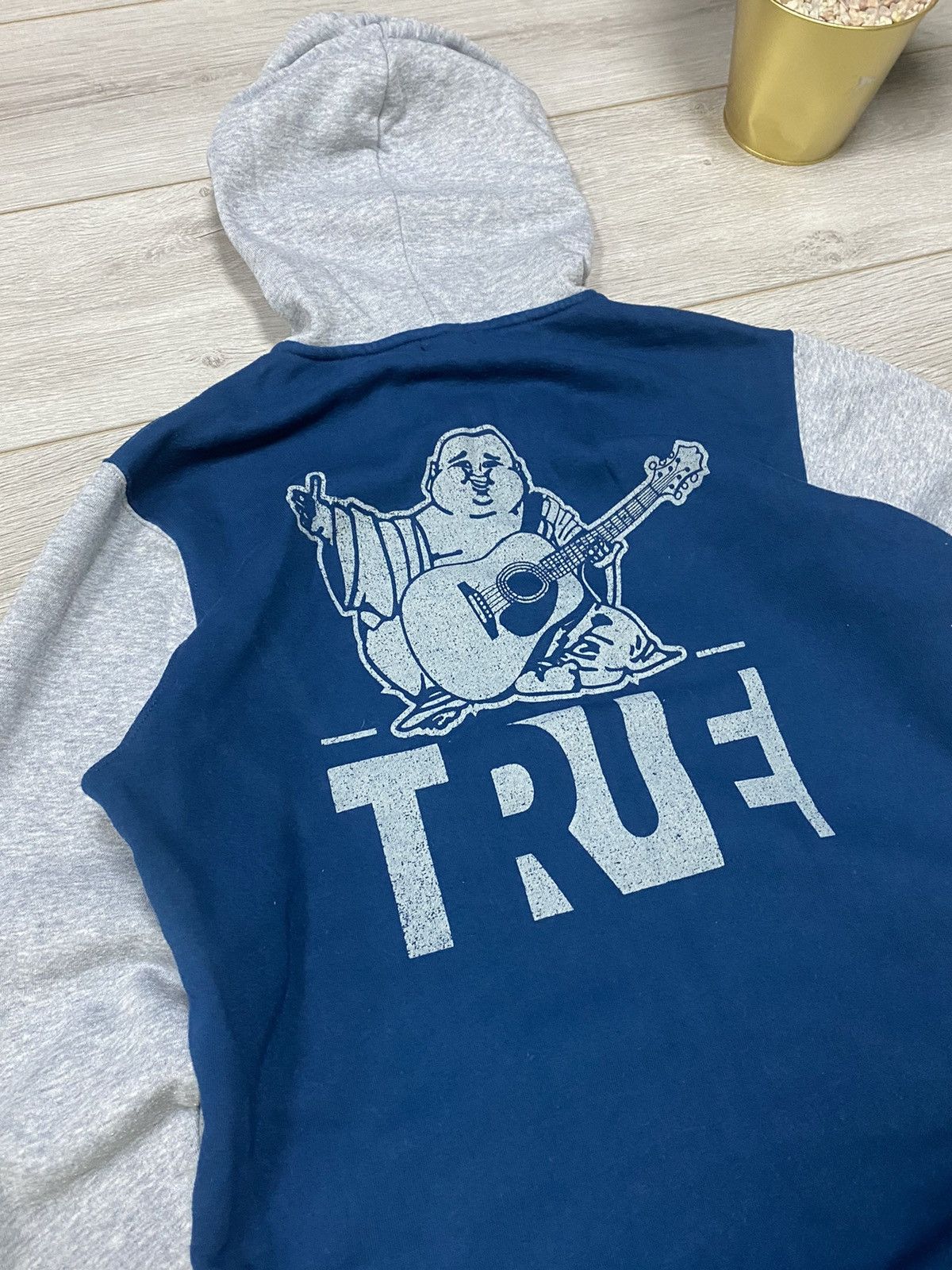 True Religion True Religion horse shoe vintage big logo Buddha zip hoodie Size US L / EU 52-54 / 3 - 3 Thumbnail