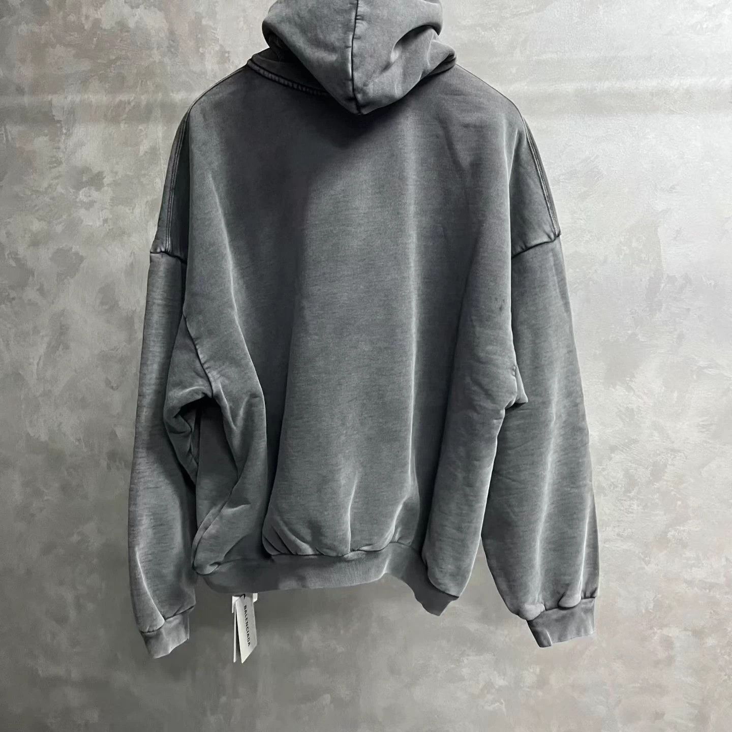 Balenciaga Balenciaga Black Logo Hoodie -- New w/ Tags Size US XXS / EU 40 - 2 Thumbnail