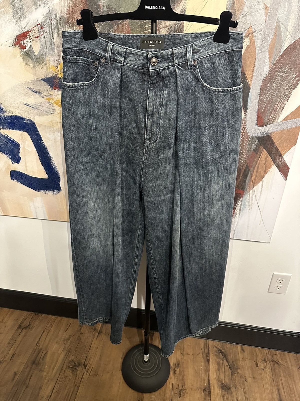 Balenciaga Balenciaga Double Sided Jeans Size US 32 / EU 48 - 1 Thumbnail