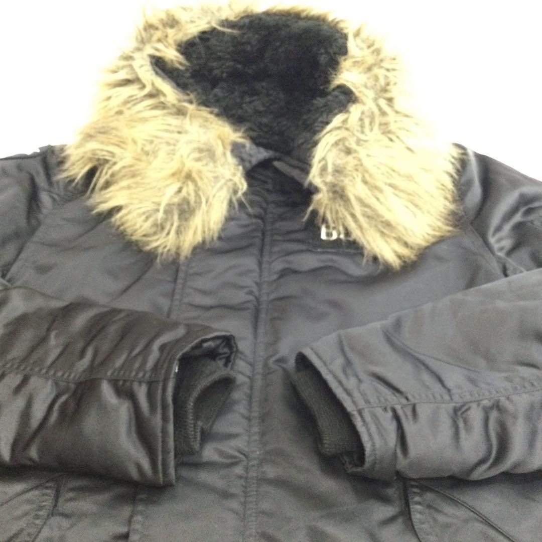 Hysteric Glamour Nylon N-3B Military Wool Fur Lined Hooded Flight Jacket Size S / US 4 / IT 40 - 7 Thumbnail