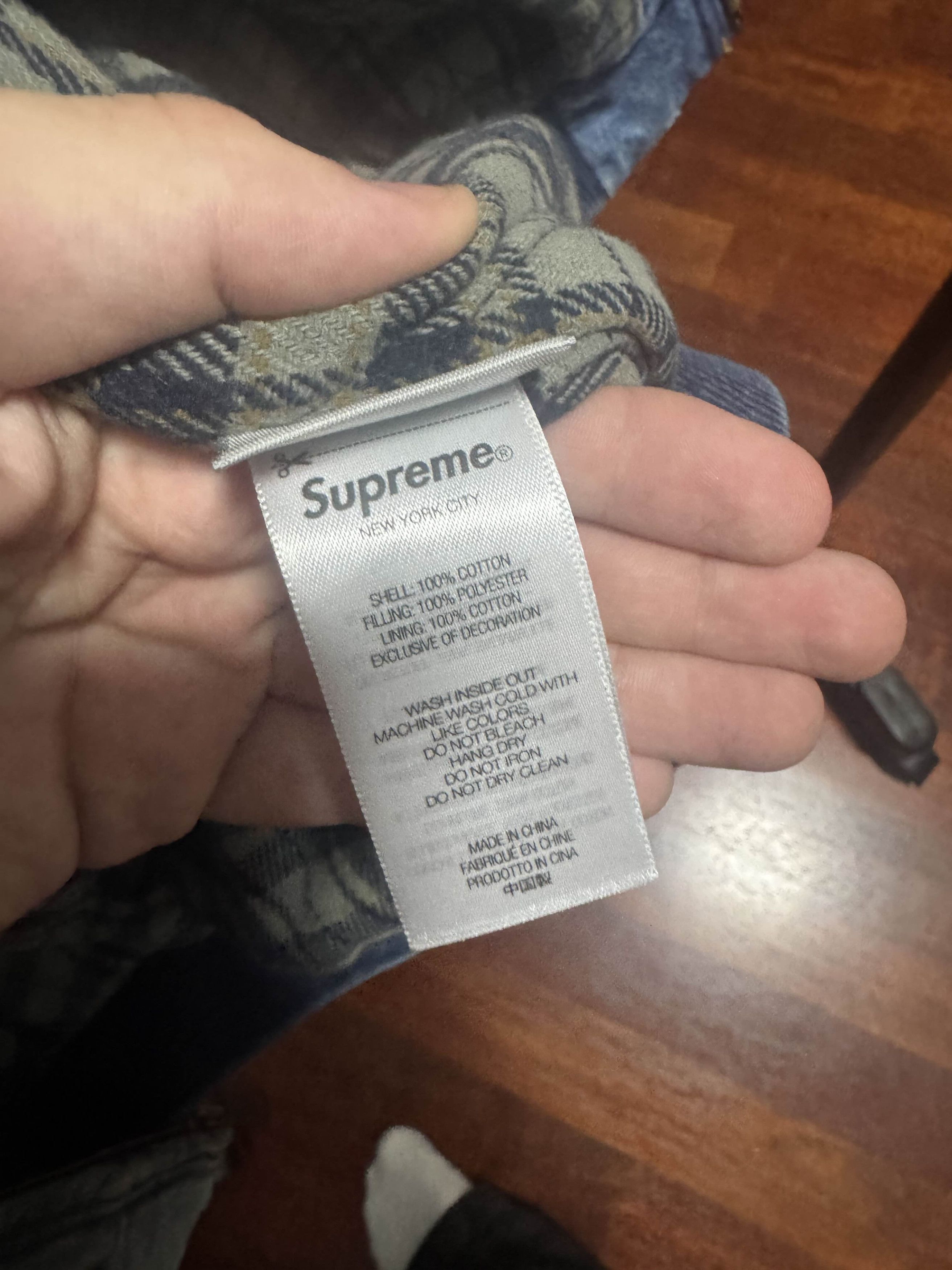 Supreme Reflective Arc Hooded Work Jacket Size US L / EU 52-54 / 3 - 5 Thumbnail