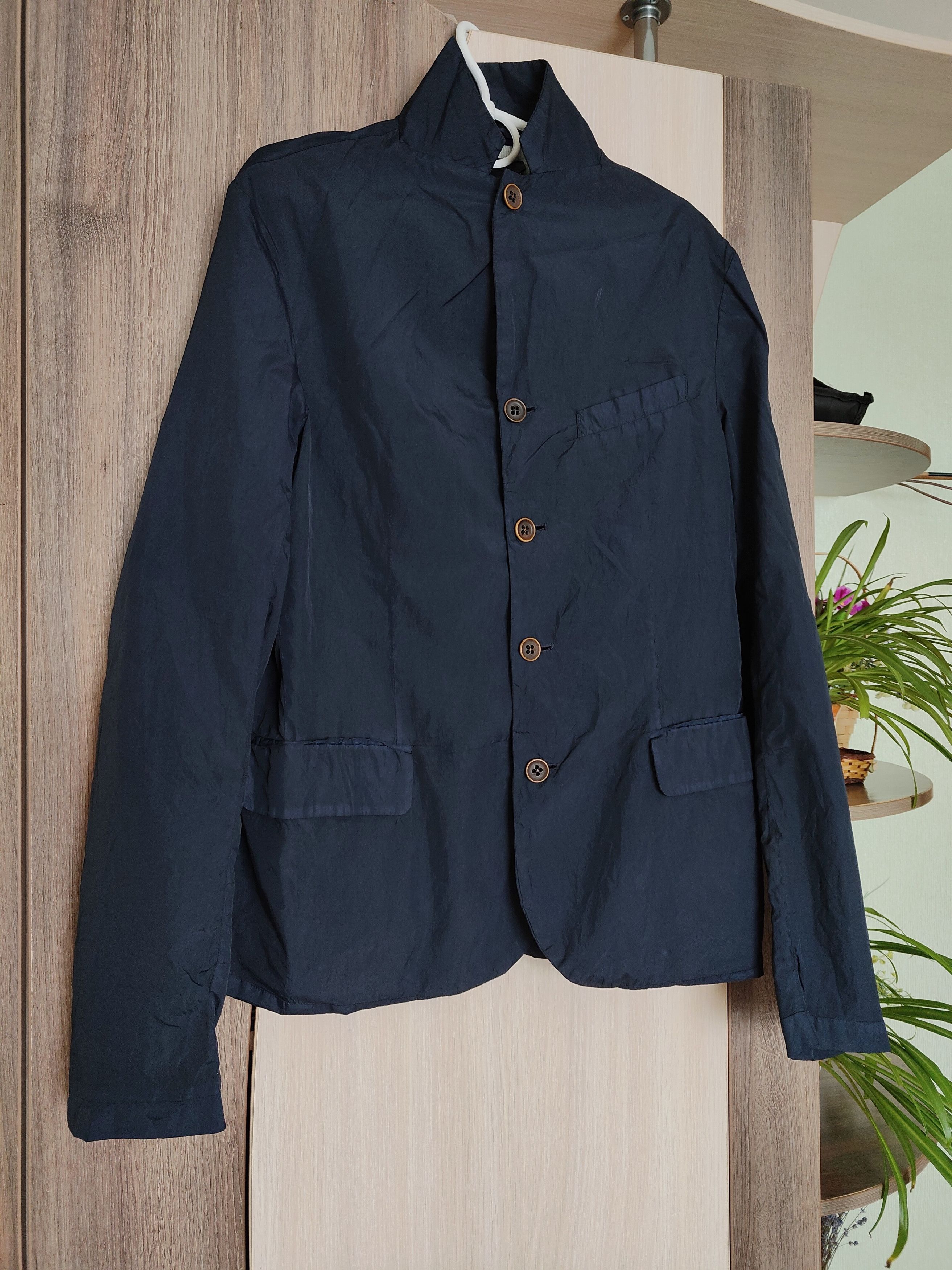 Diesel Diesel Nylon Jacket Shirt Overshirt Diesel Black Gold Blazer Size US S / EU 44-46 / 1 - 1 Thumbnail