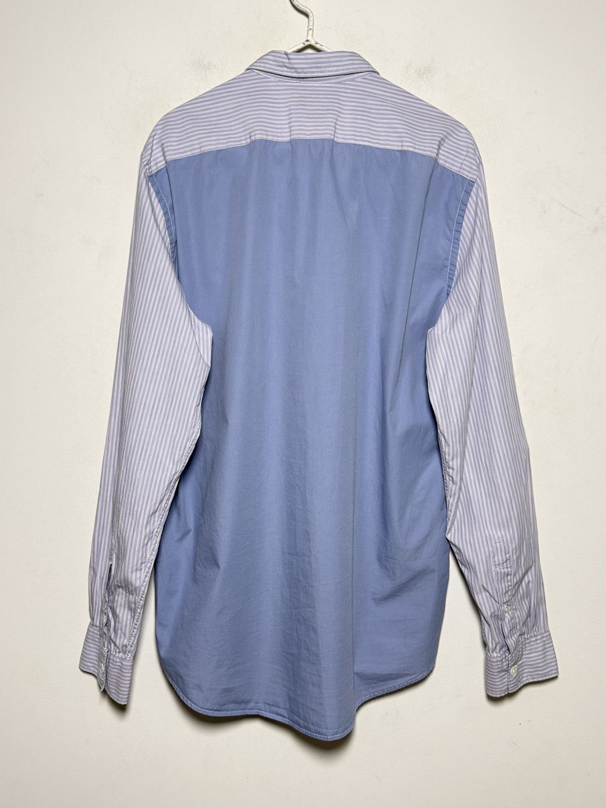 Acne Studios acne studios striped formal panelled shirt Size US L / EU 52-54 / 3 - 8 Thumbnail