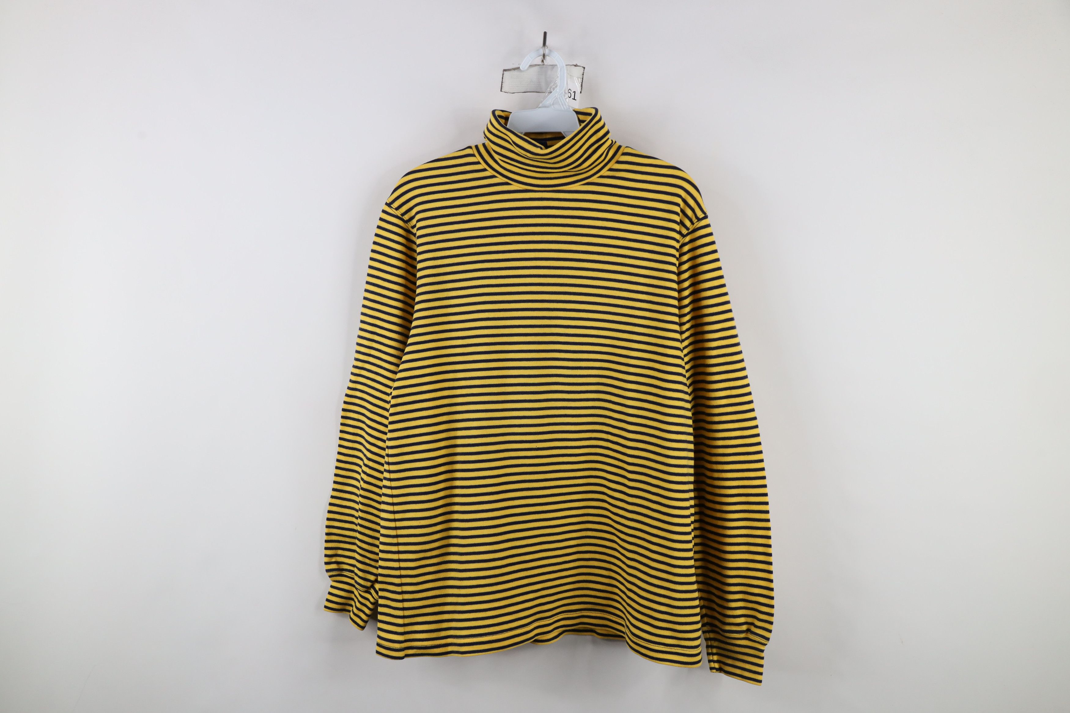 Lands' End × Vintage Vintage 90s Lands End Knit Long Sleeve Turtleneck T-Shirt Size L / US 10 / IT 46 - 1 Thumbnail