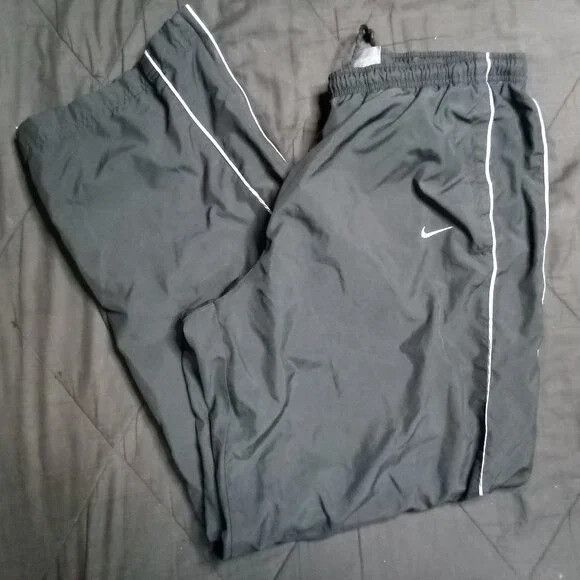 Vintage Y2K Nike Striped Mesh Lined Wind Pants Joggers