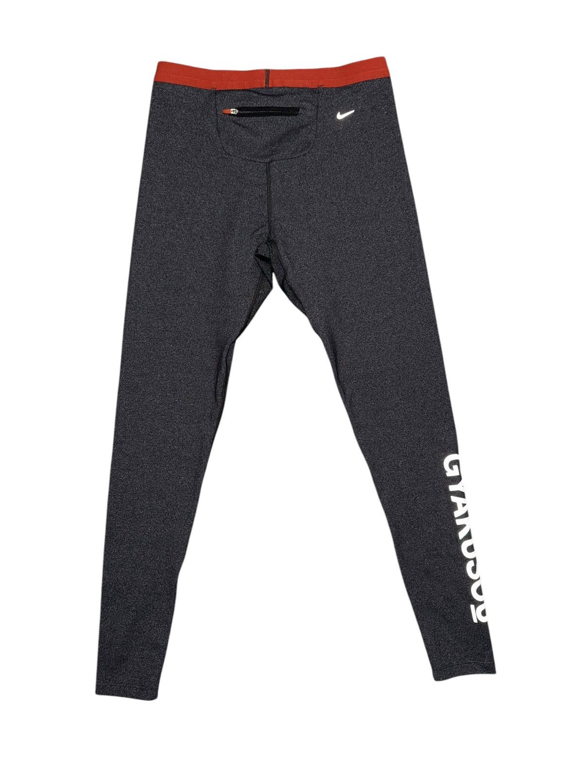 Gyakusou × Nike × Undercover Nike Undercover Gyakusou Running Leggings Red Size US 30 / EU 46 - 4 Thumbnail
