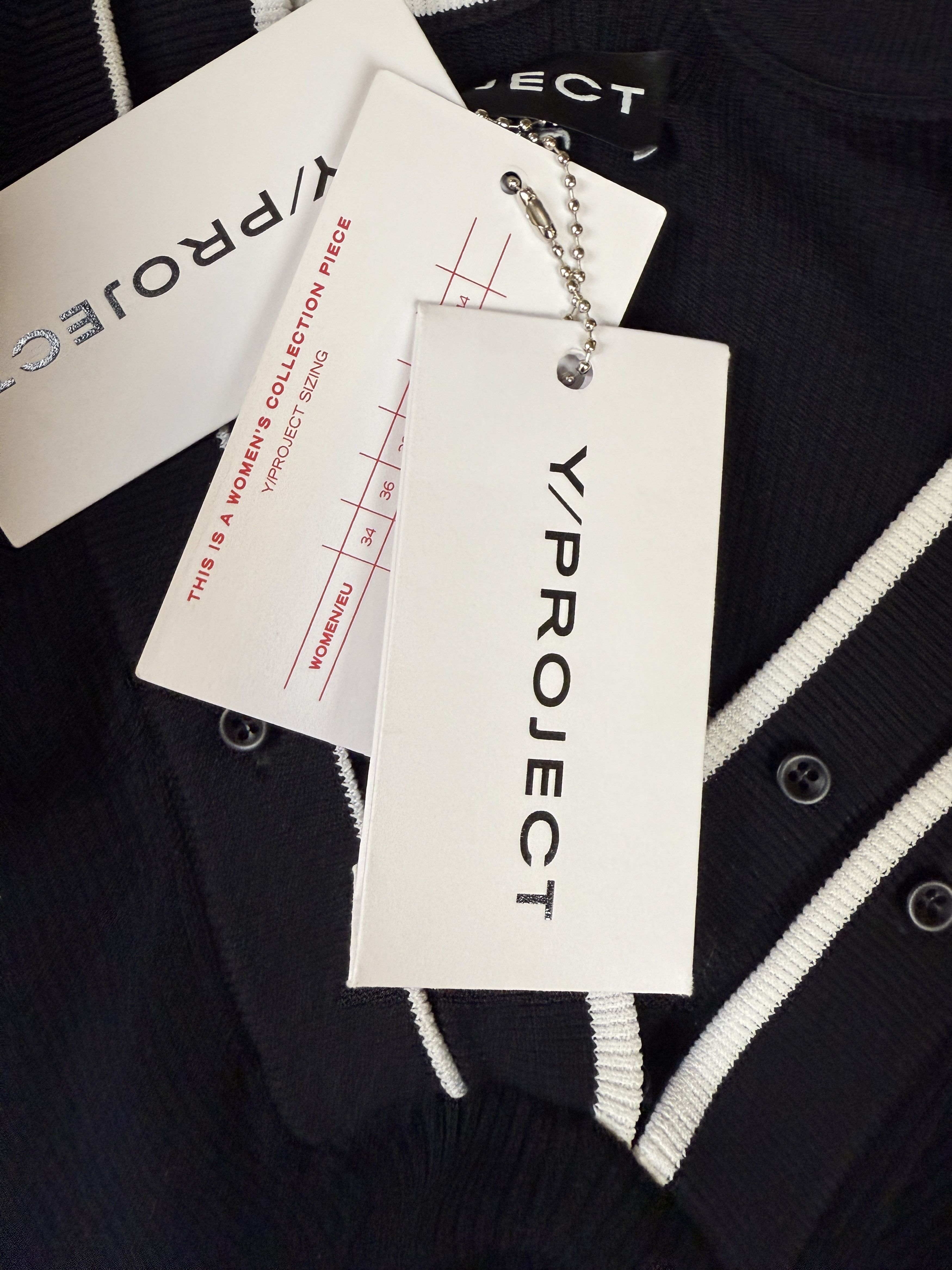 Y/Project $805 Y/Project Triple Neck Bodysuit Size XS / US 0-2 / IT 36-38 - 13 Thumbnail