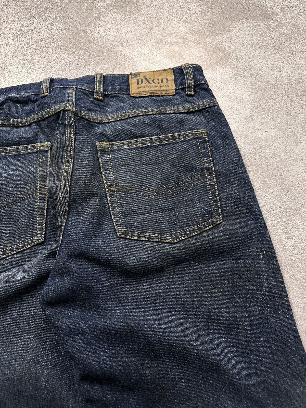 Vintage Vintage Helmut Lang Style Distressed Painted Jeans Denim Size US 34 / EU 50 - 14 Thumbnail