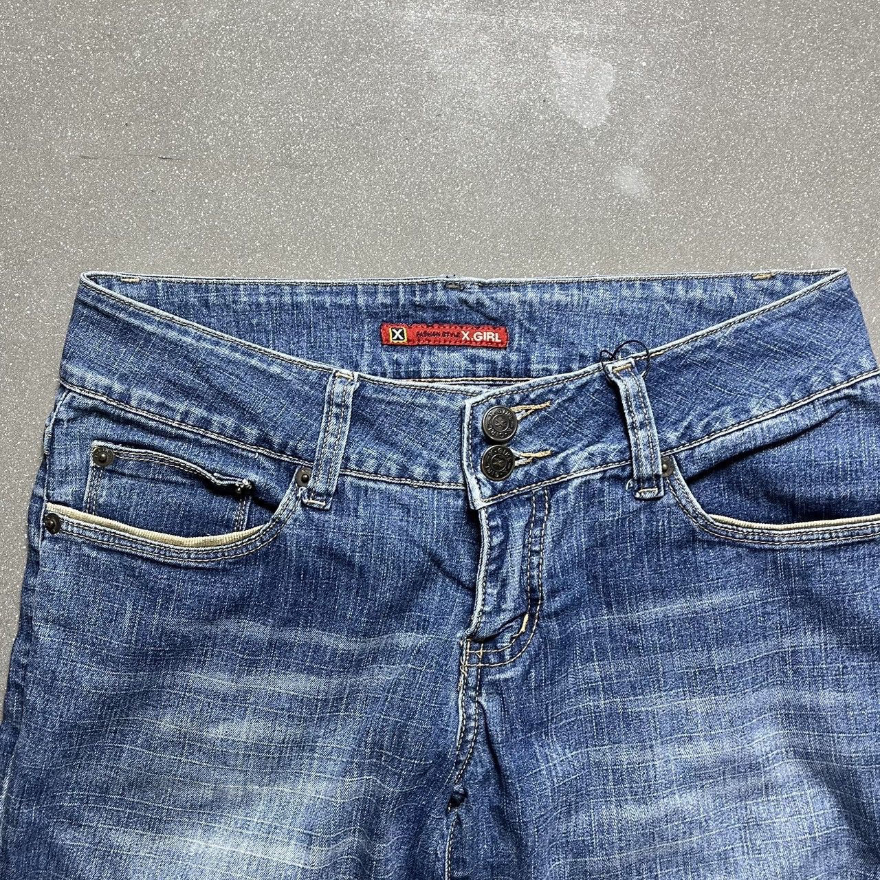 Japanese Brand X Girl Jeans Y2K Size 30" / US 8 / IT 44 - 3 Thumbnail