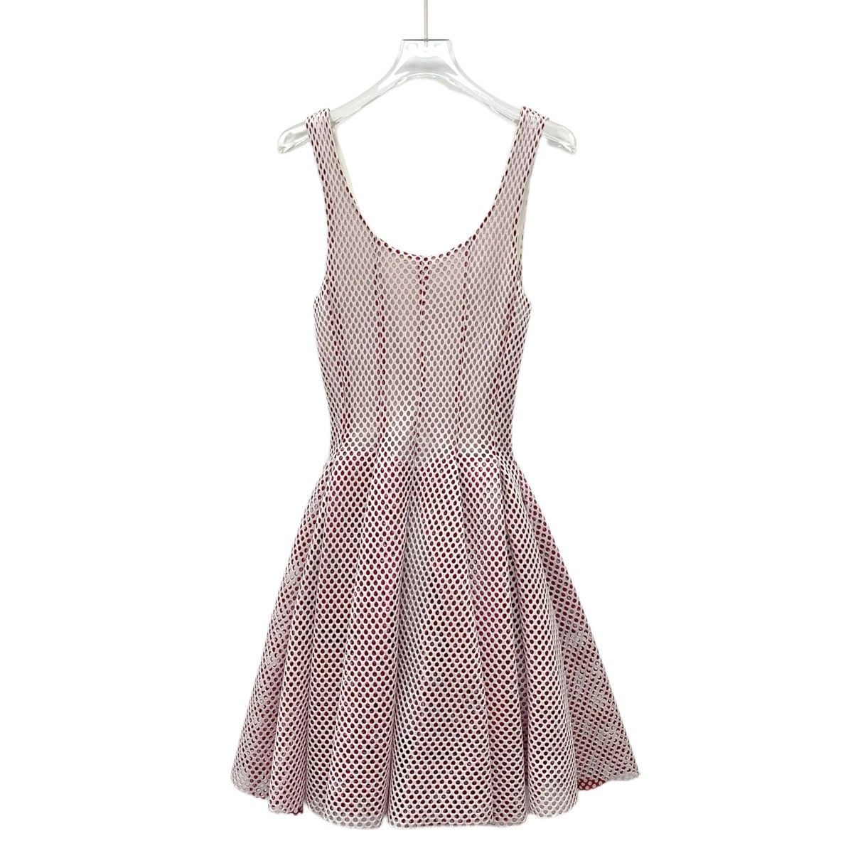 Maje Maje Light Pink Polka Dot Hollow Out Camisole Dress K26WX Size S / US 4 / IT 40 - 1 Thumbnail