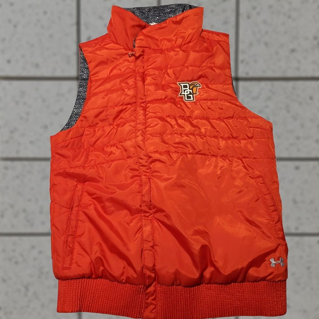 Under Armour Under Armour Cold Gear Puffer Vest Full Zip Bowling Green Women's Medium NCAA Vest Size M / US 6-8 / IT 42-44 - 1 Thumbnail