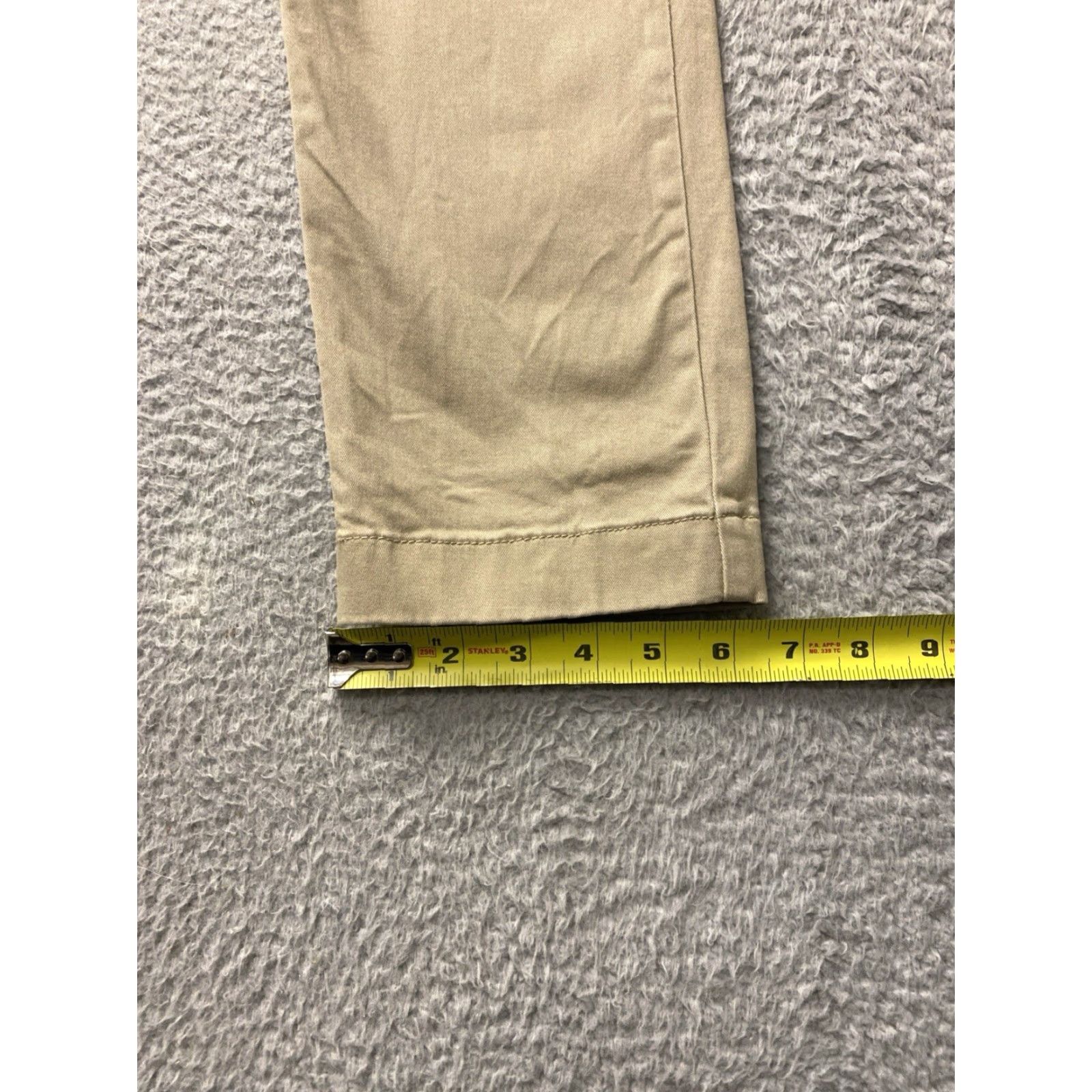 J.Crew J.CREW Flex Chino Pants Mens 30x32 Slim Straight Khaki Stretch Casual Chino Pants Belt Loops Front Pockets Back Pockets 0521 Size US 30 / EU 46 - 7 Thumbnail