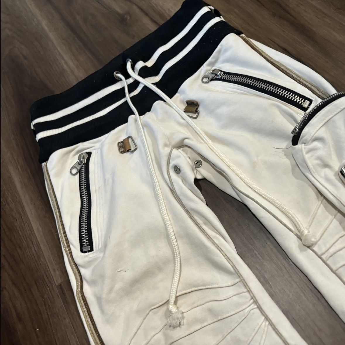 Le Grande Bleu (L.G.B.) L.G.B. Be Alien Flared Boxer Cargo Sweats RARE Size US 30 / EU 46 - 4 Thumbnail