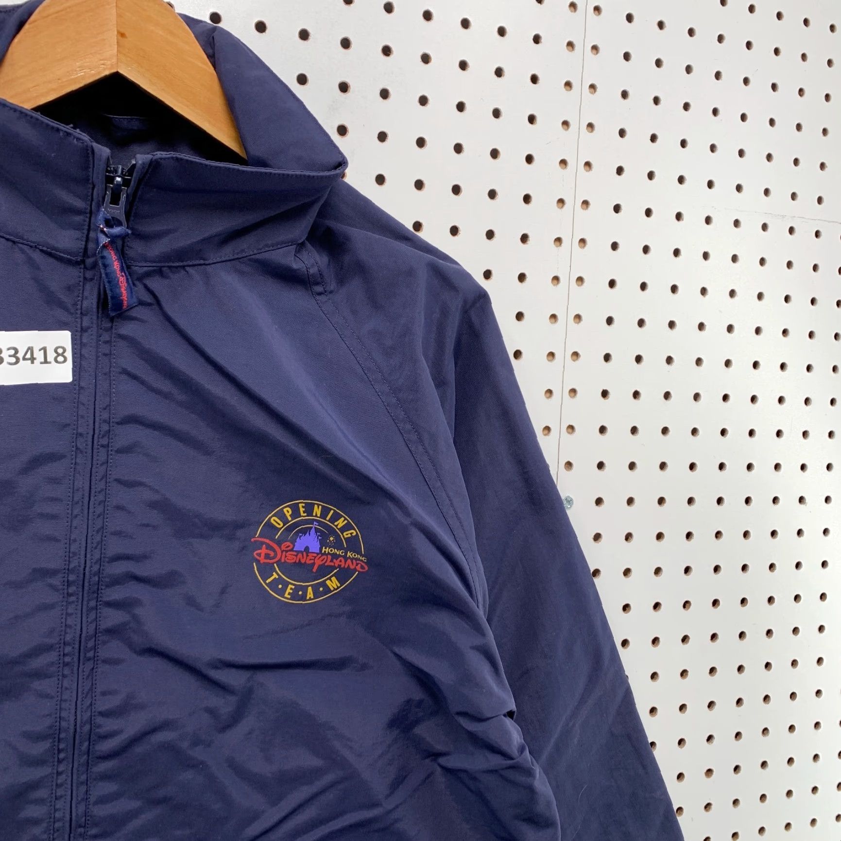 Disney VINTAGE Disney Land Hong Kong Jacket Mens 2XL Blue Hooded 2005 Opening Day Size US XXL / EU 58 / 5 - 5 Thumbnail