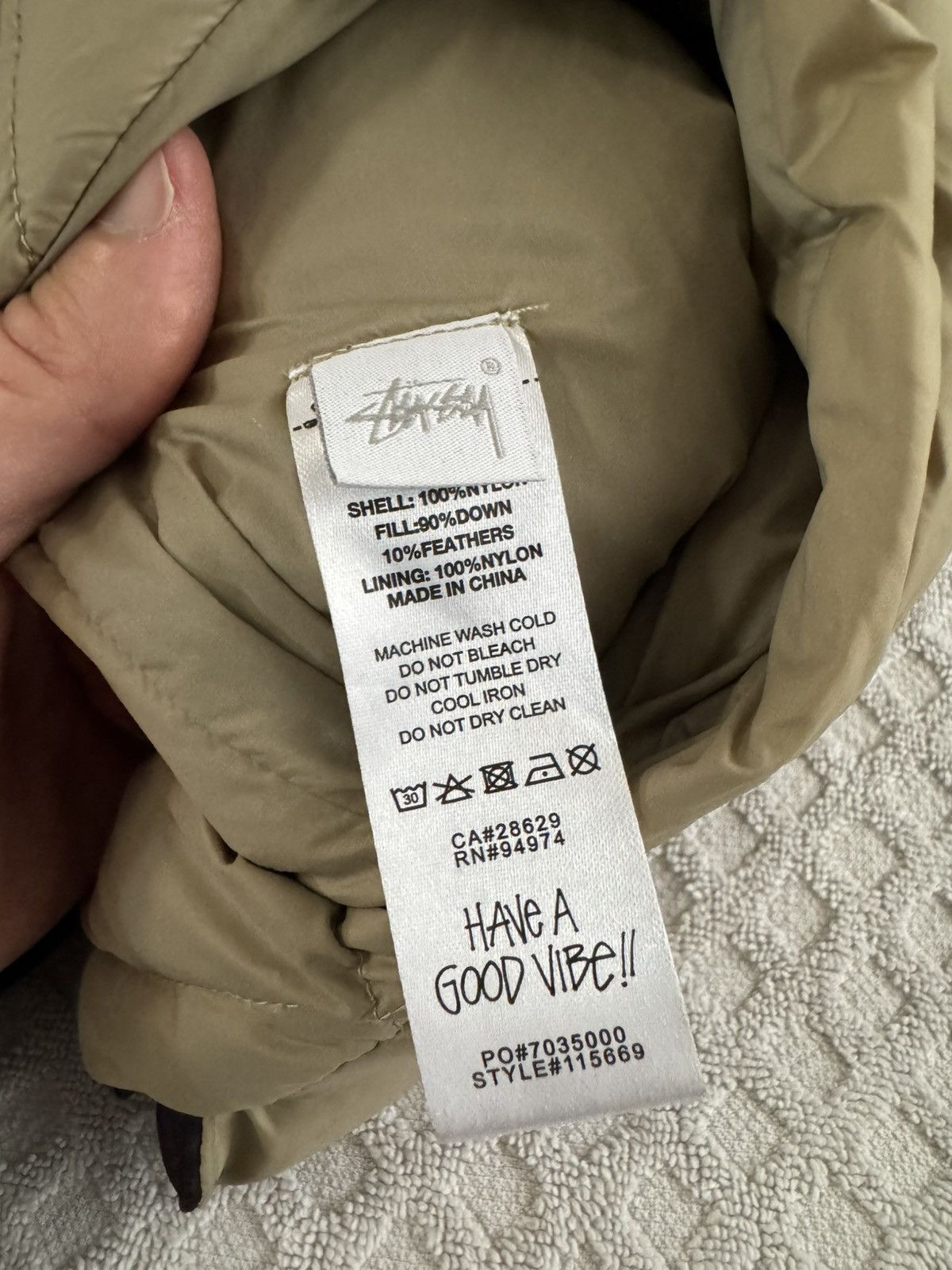 Stussy Stussy Python Reversible Diamond Quilted Puffer Vest XXL Size US XXL / EU 58 / 5 - 9 Thumbnail