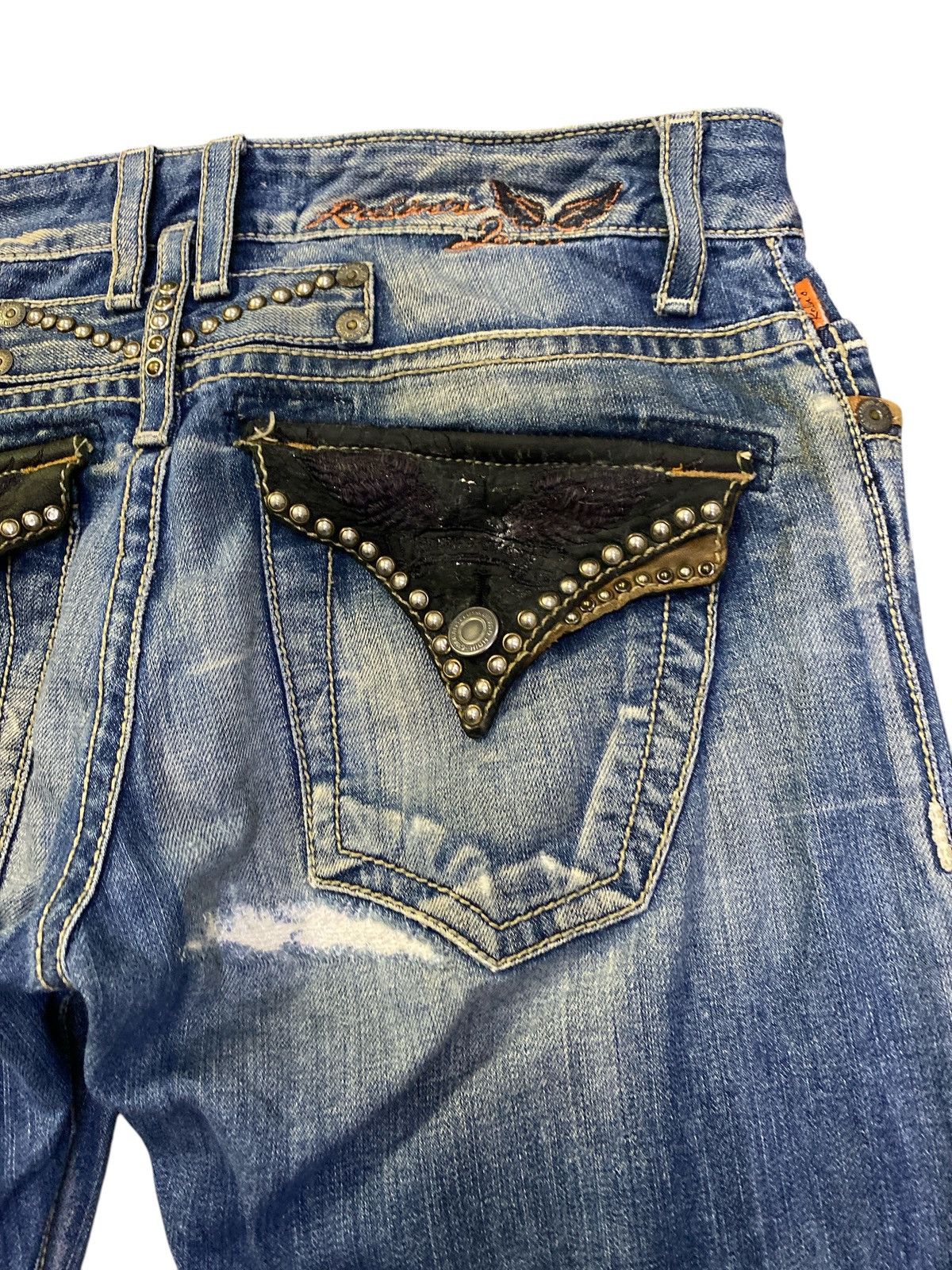 Robins Jeans Rare Vintage Robin’s Jean Made in USA Denim Size US 32 / EU 48 - 3 Thumbnail