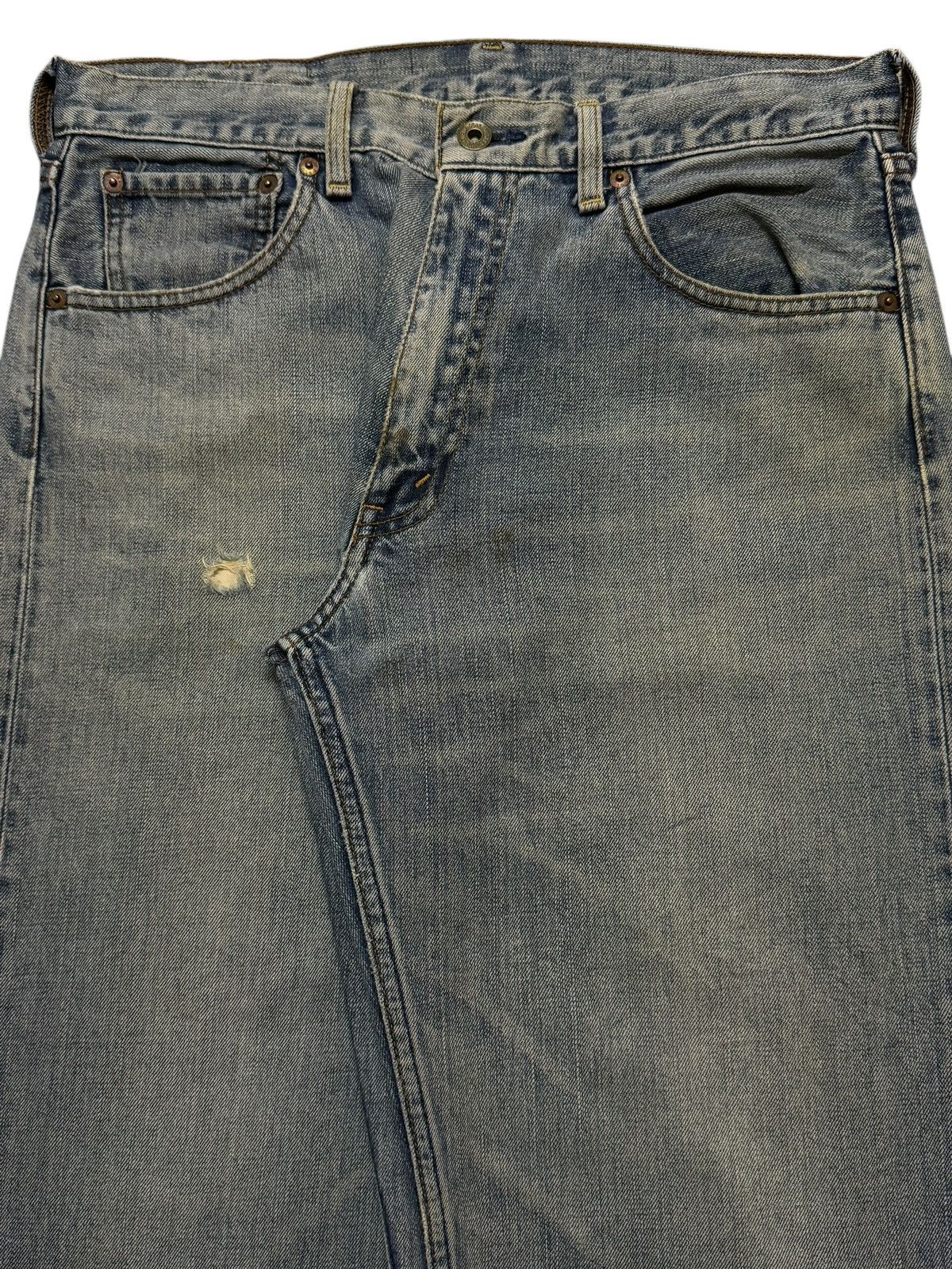Levi's Vintage 90s Levis 503 Classic Blue Faded Wash Wide Leg Baggy Size US 33 - 3 Thumbnail