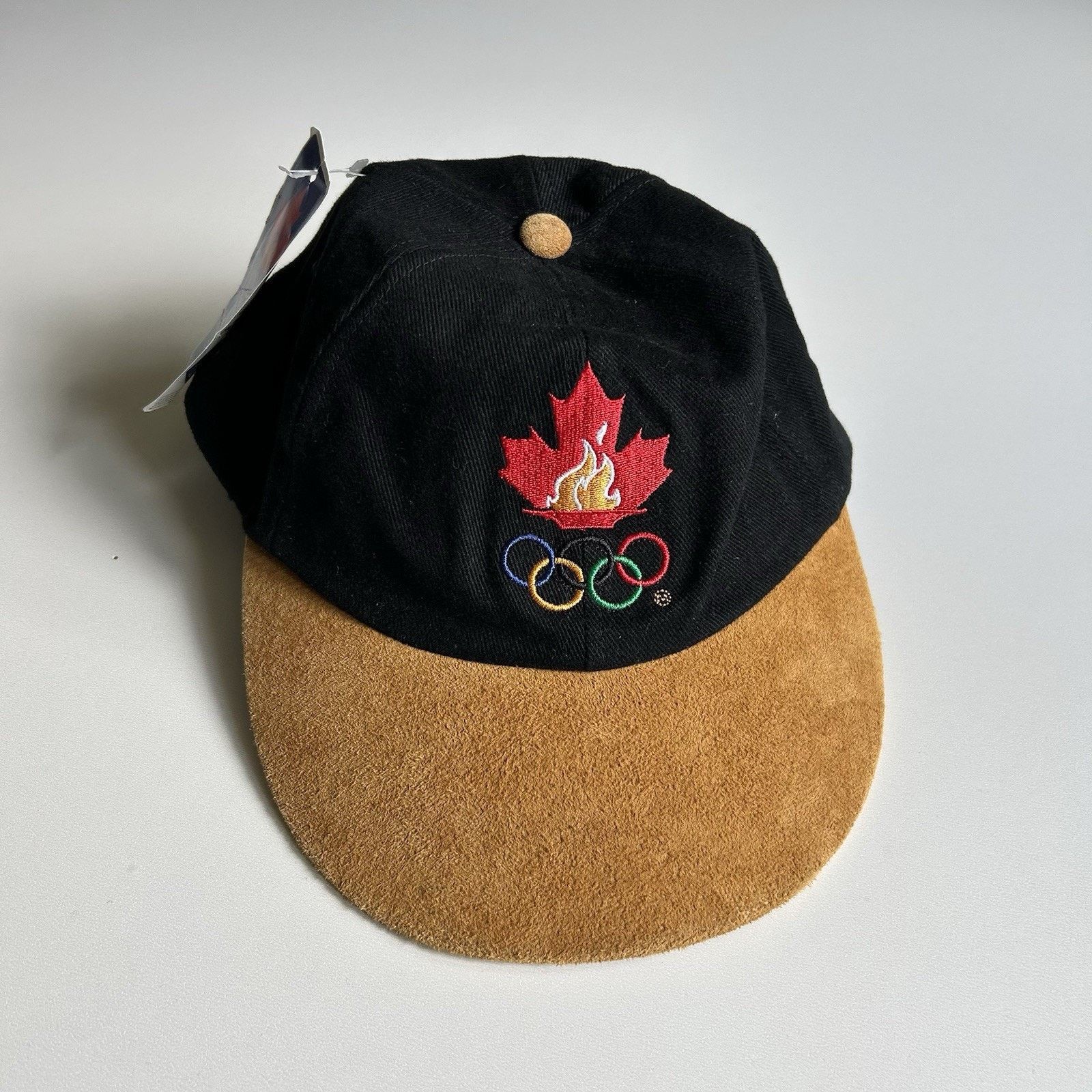 USA Olympics × Vintage Vintage 90s ATL Olympics Hat Strapback Hat Canada McDonald's Size ONE SIZE - 2 Thumbnail
